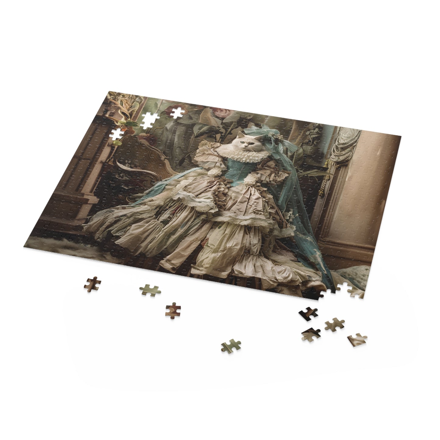 Royal Lady in Ball Gown  - Puzzle (120, 252, 500-Piece)