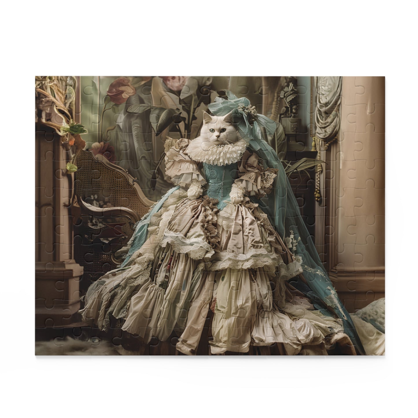 Royal Lady in Ball Gown  - Puzzle (120, 252, 500-Piece)