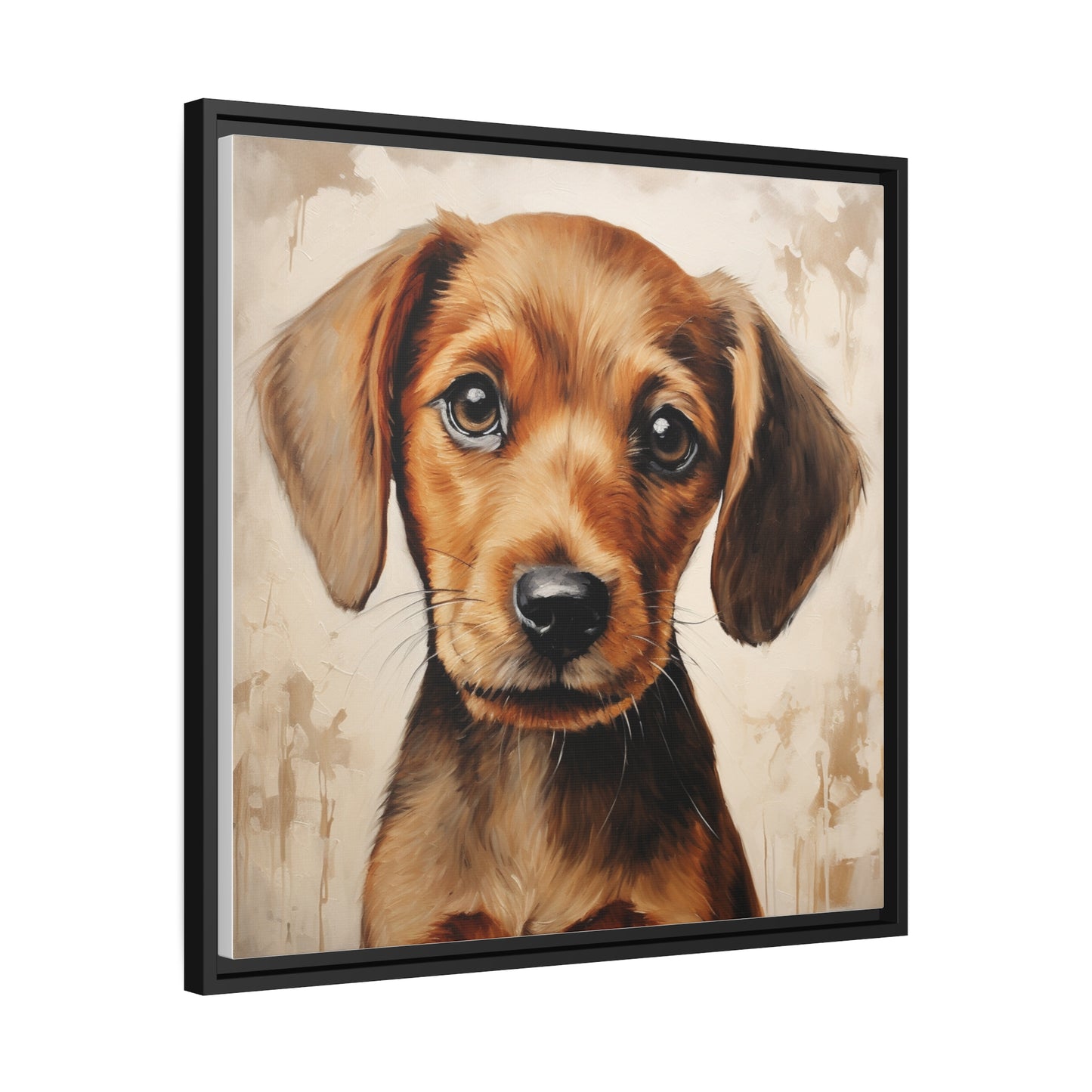 Little Dachshund - Pawsitively Adorable Canvas