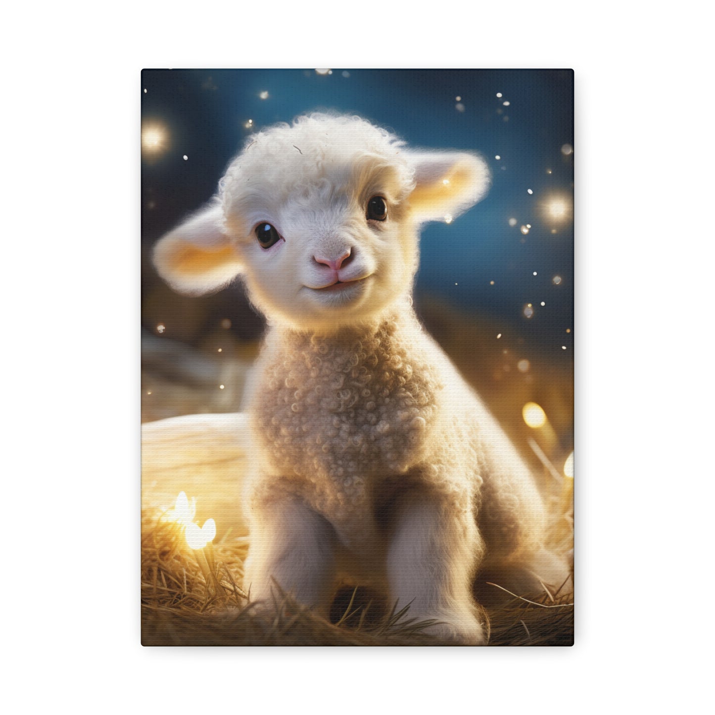 Baby Lamb Wall Canvas