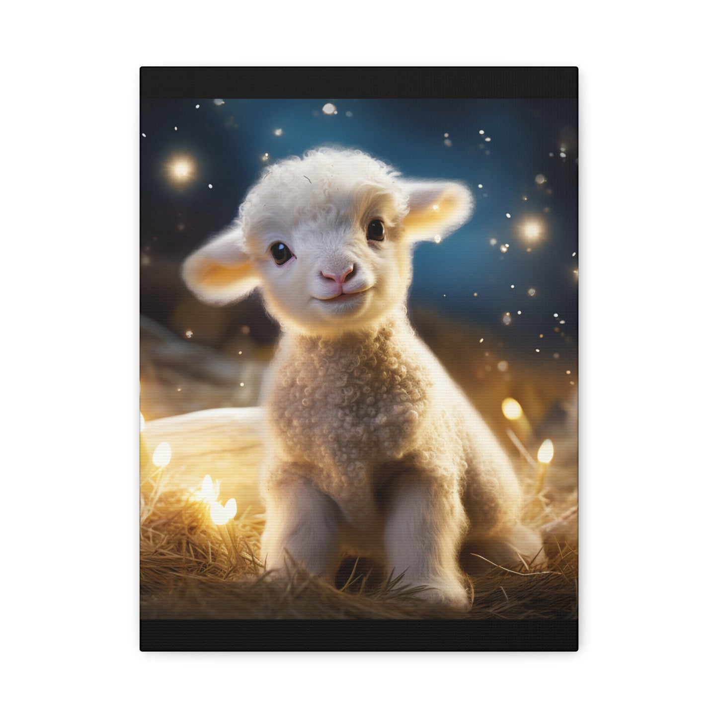 Baby Lamb Wall Canvas