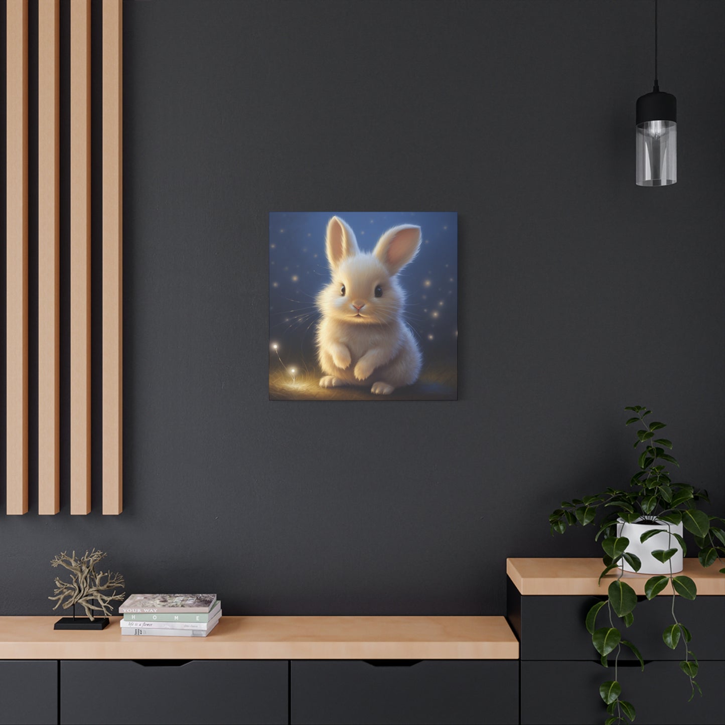 Baby Bunny Wall Canvas