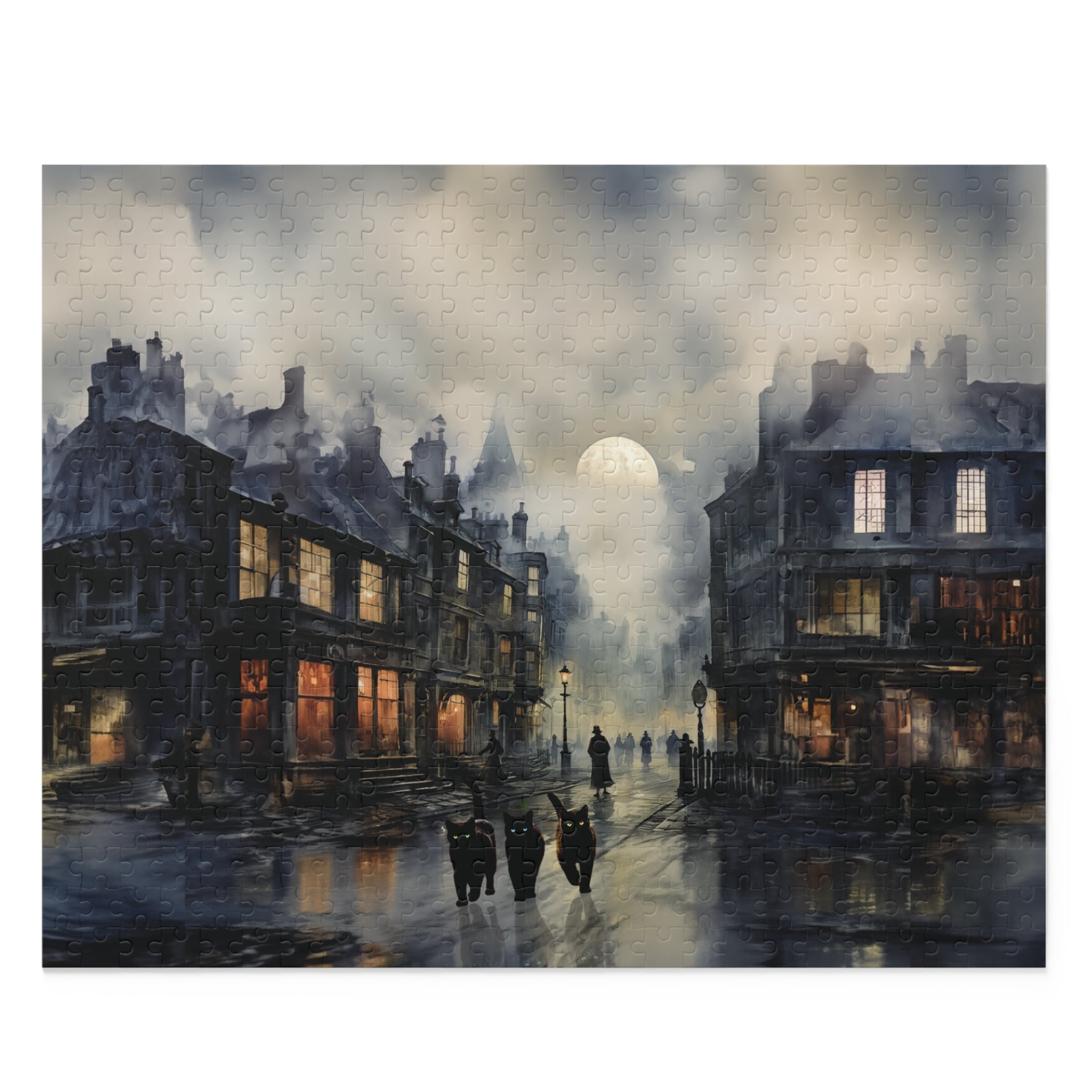 Shadows of Old London  - Puzzle (120, 252, 500-Piece)