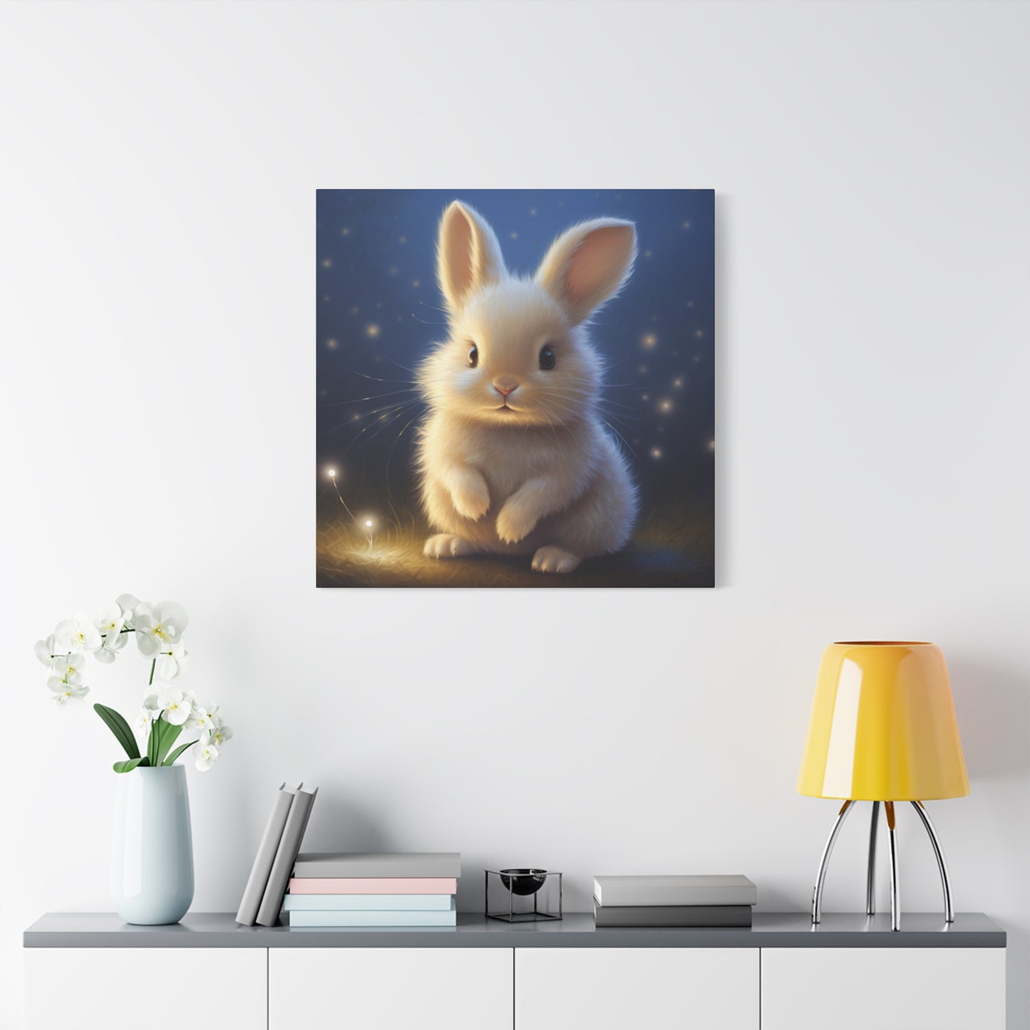 Baby Bunny Wall Canvas