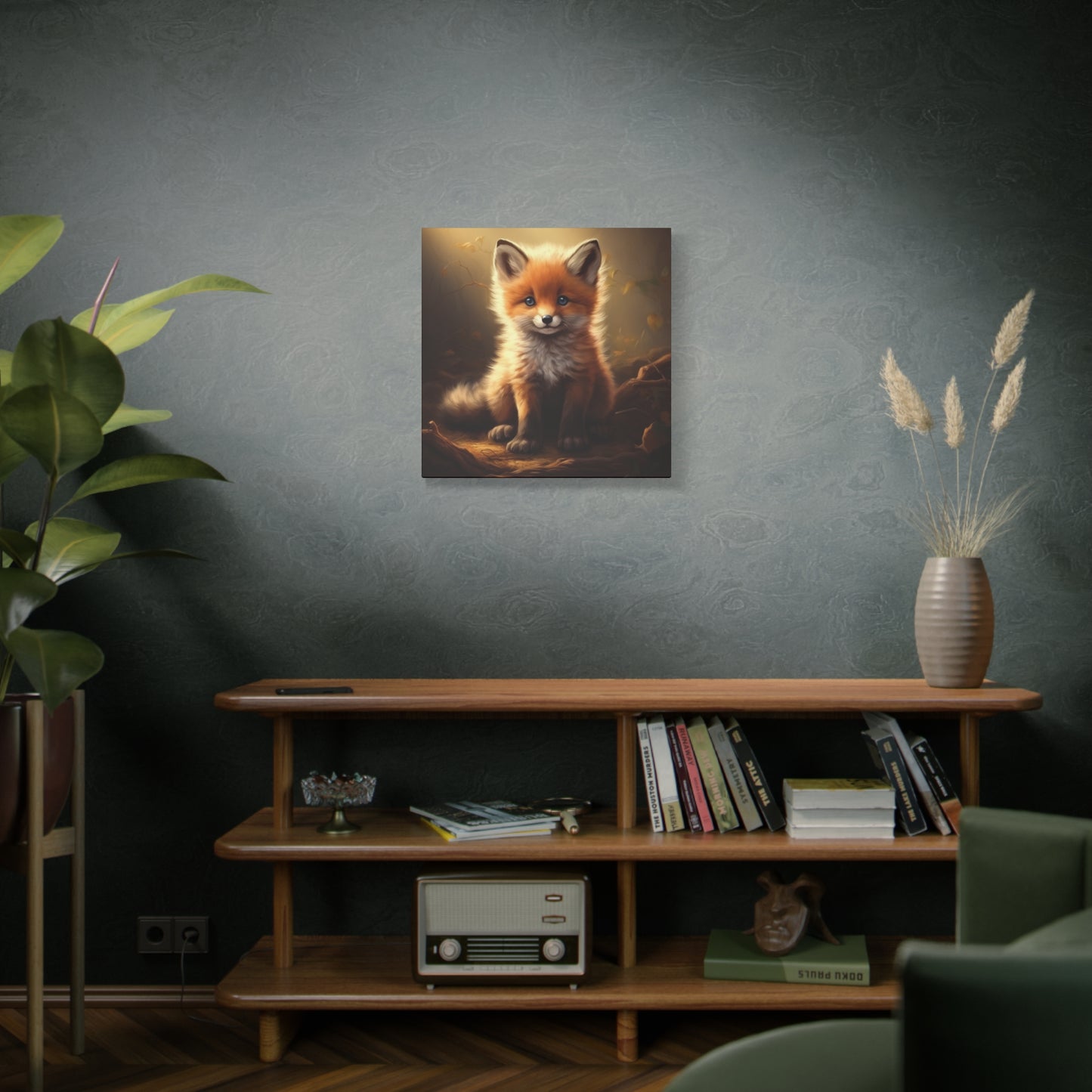 Baby Fox Wall Canvas