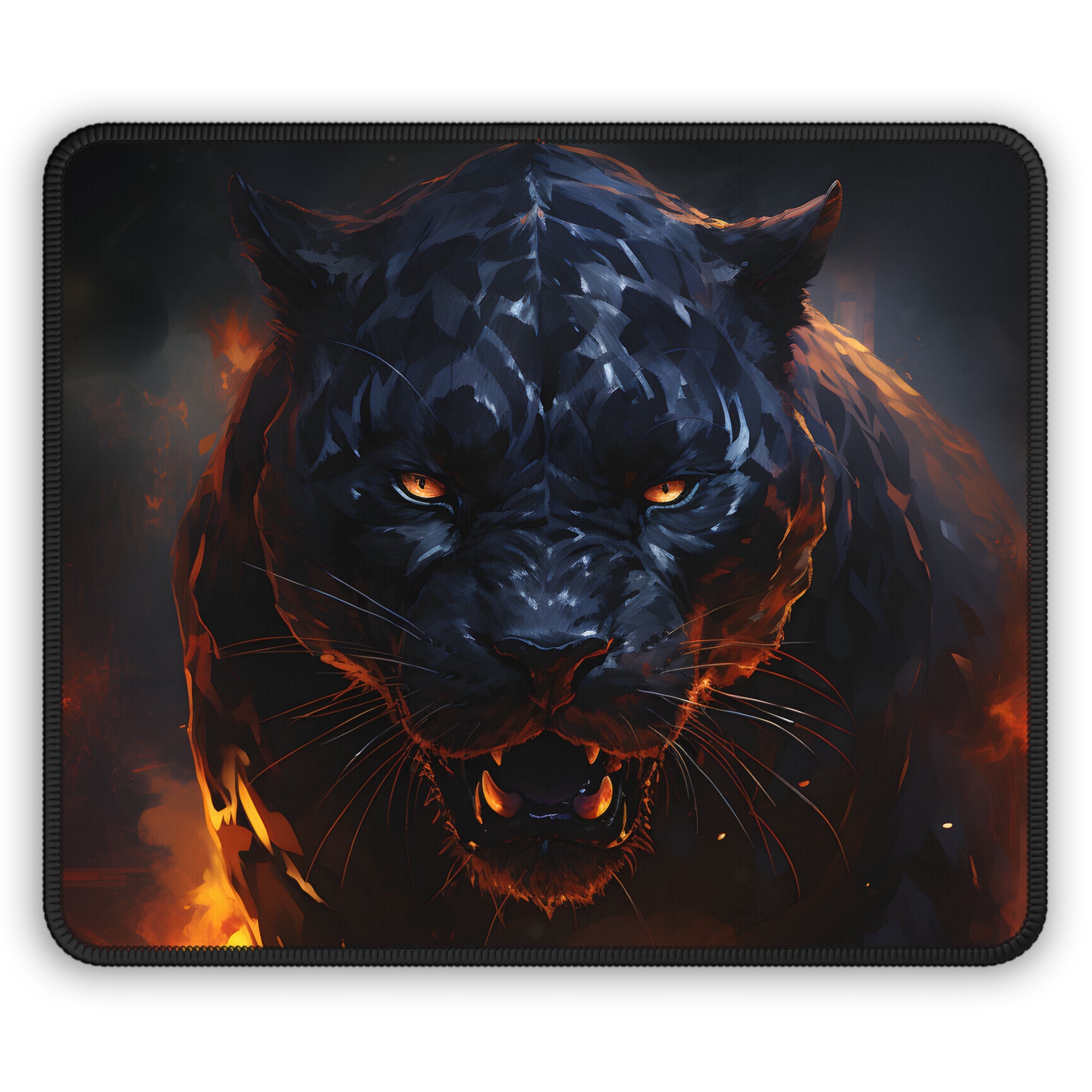 Black Jaguar Mouse Pad - 9x7