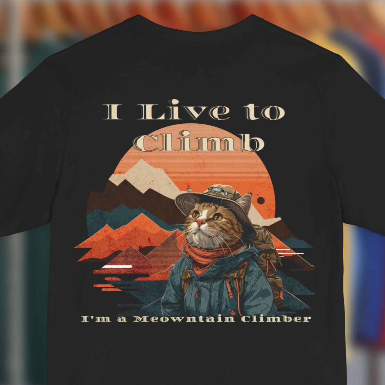 I'm a Meowntain Climber Cat - T-Shirt