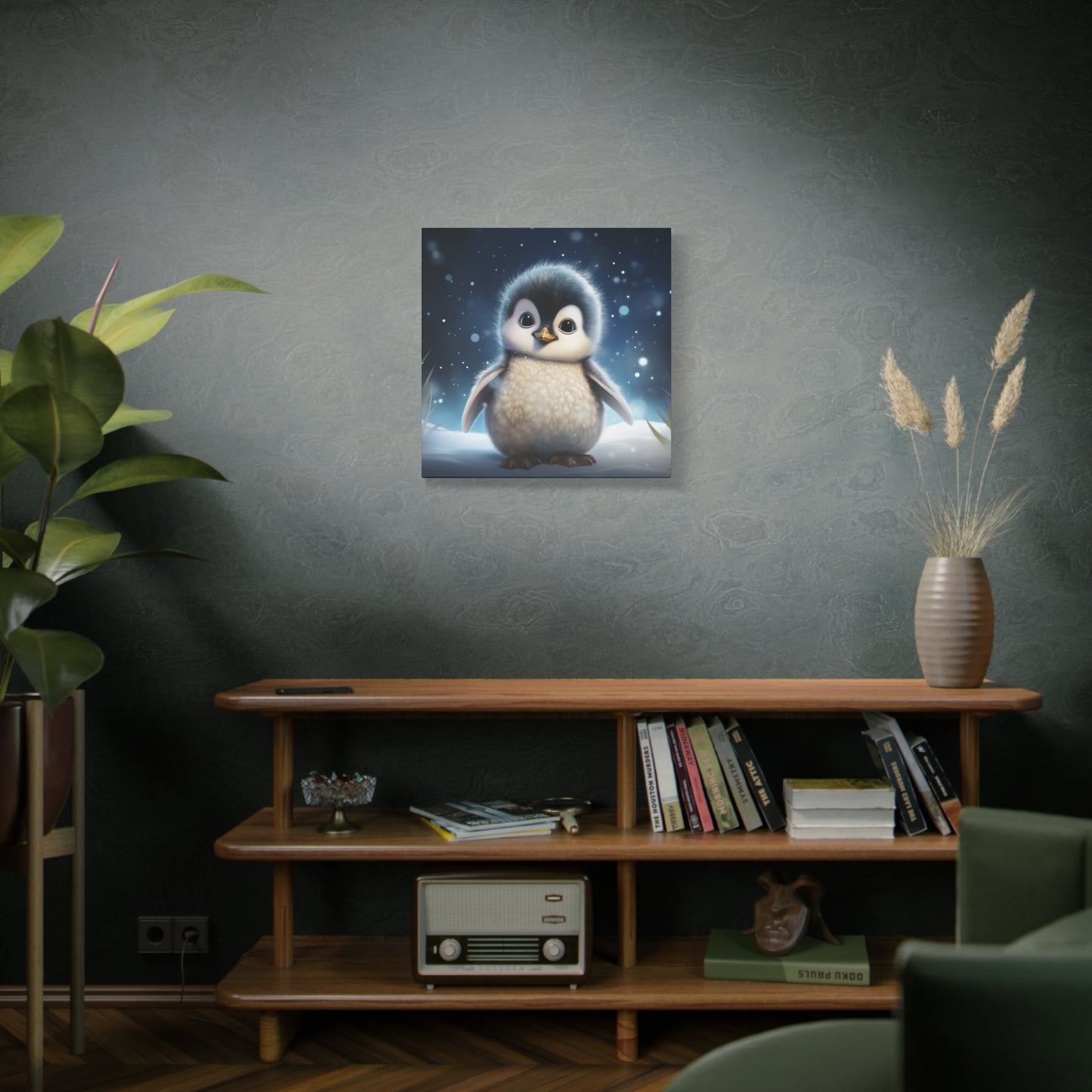 Baby Penguin Wall Canvas