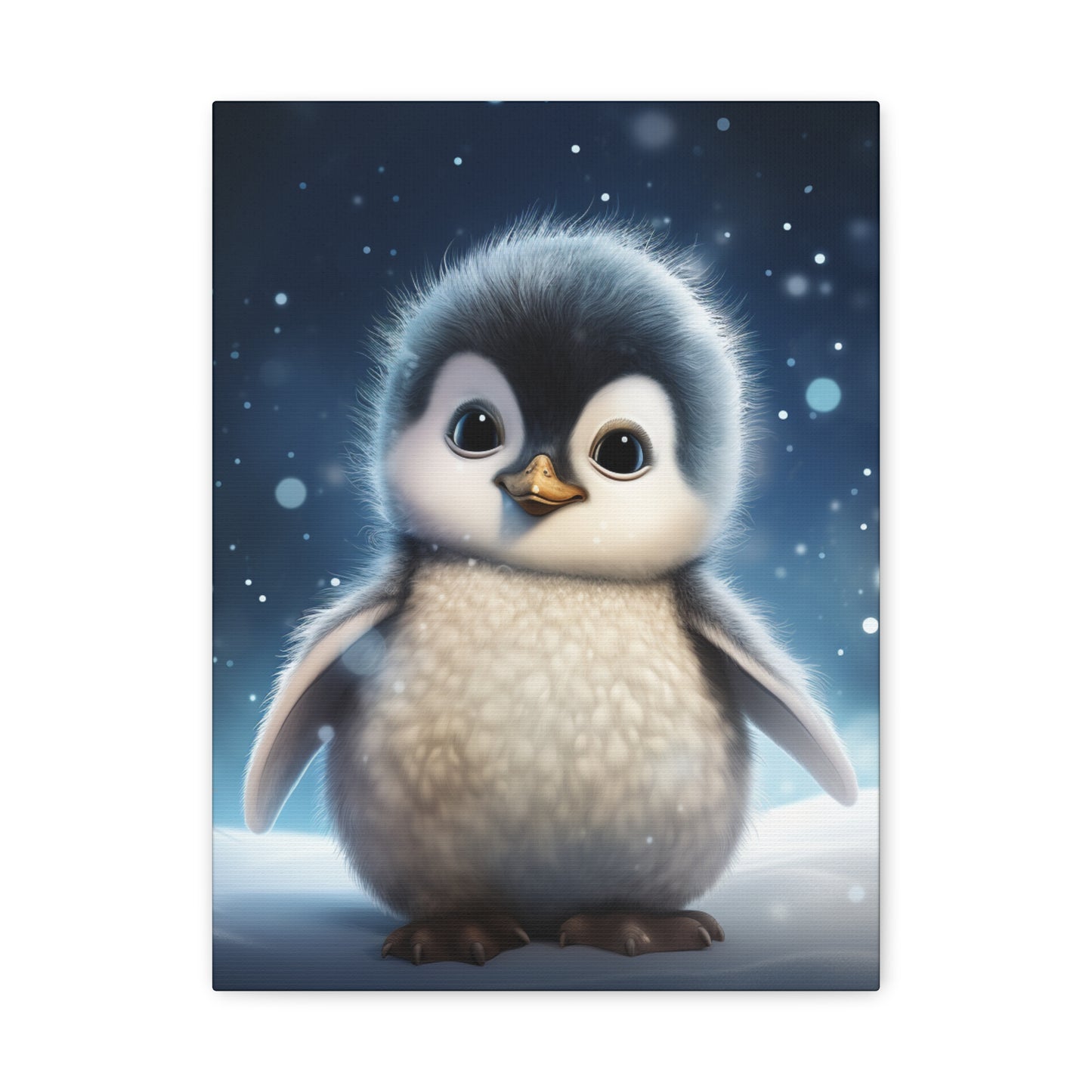 Baby Penguin Wall Canvas