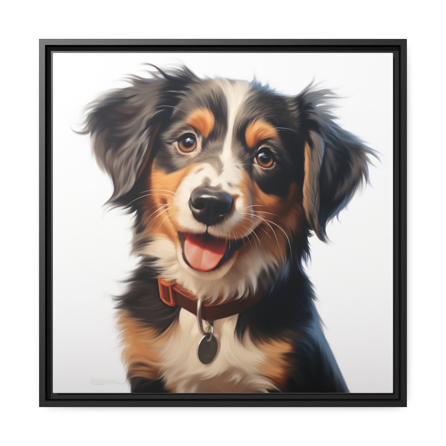 Shepherd Puppy - Pawsitively Adorable Canvas