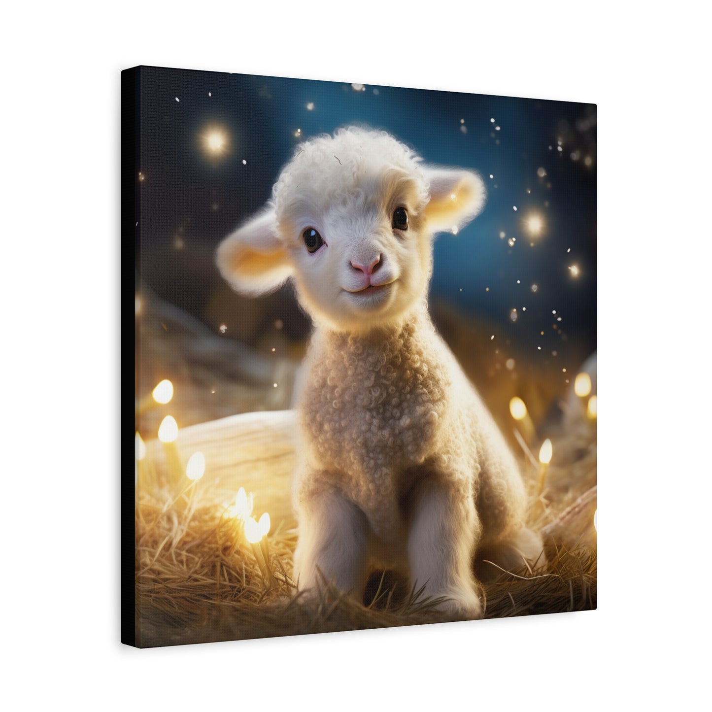 Baby Lamb Wall Canvas