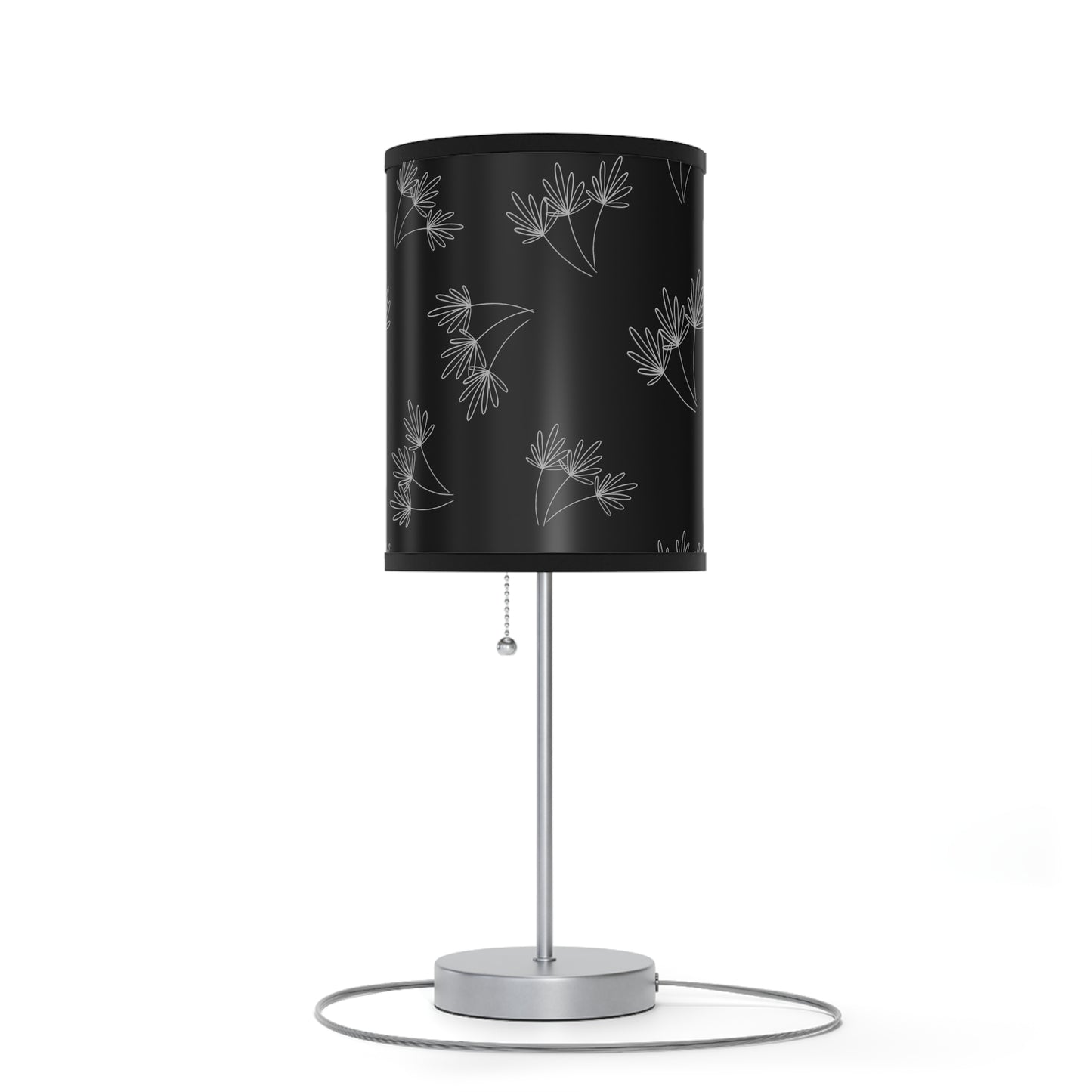 Leafy Whimsy Lamp – Black