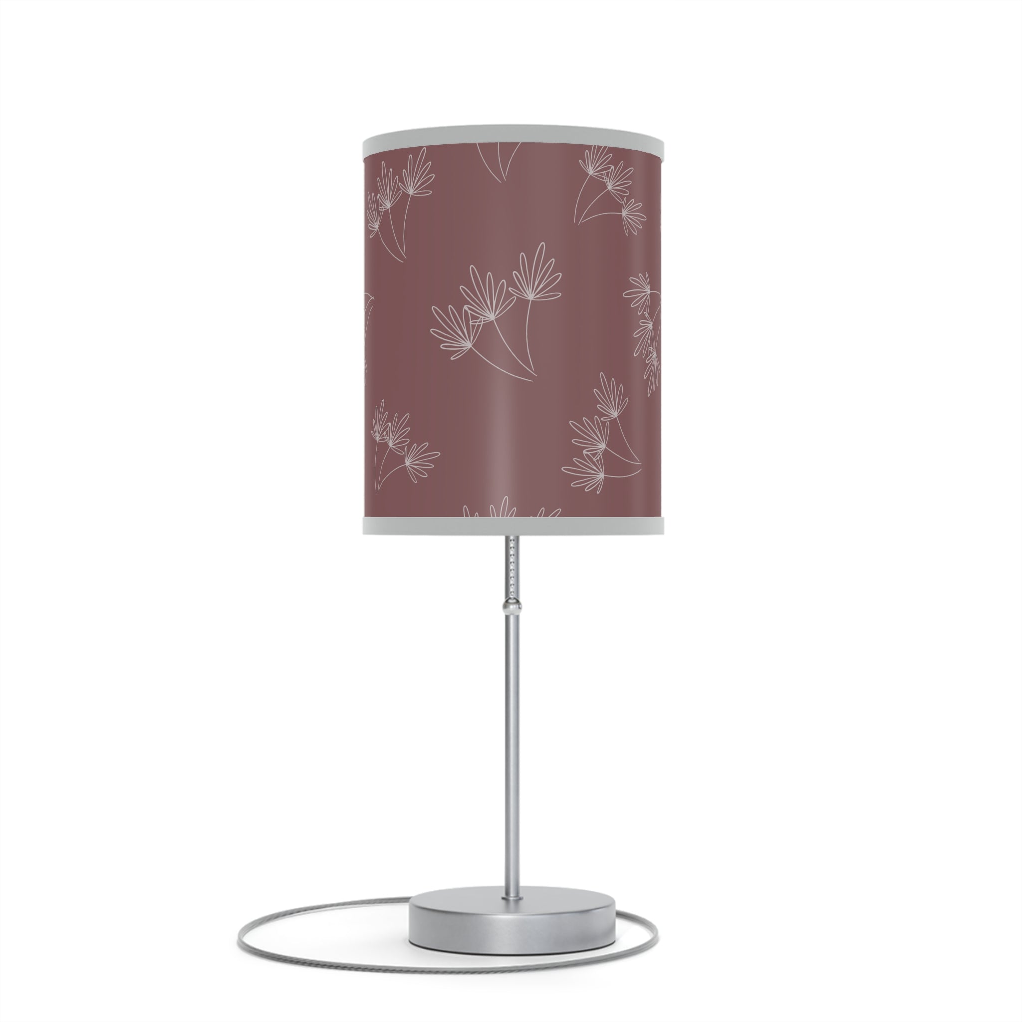 Leafy Whimsy Lamp – Mauve