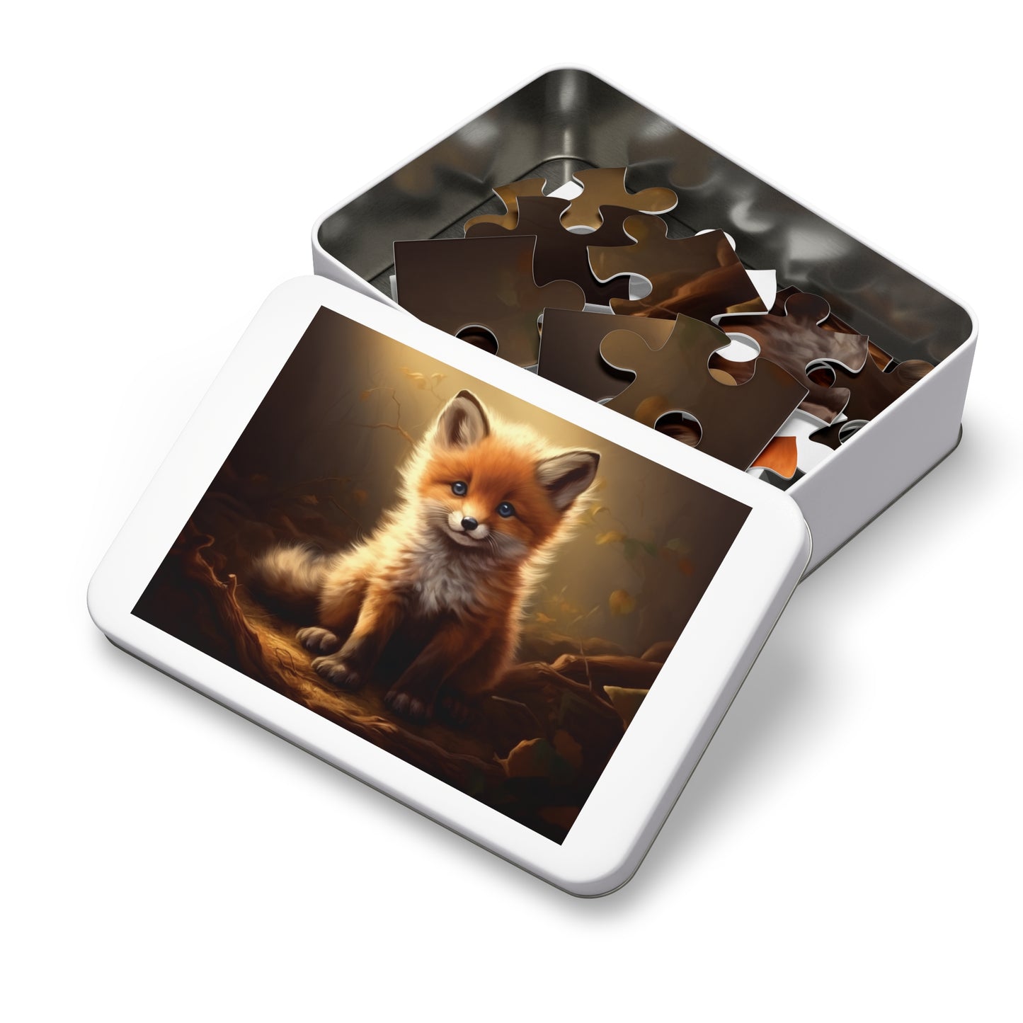 Baby Fox - Children's Jigsaw Puzzle (30 or 110 Piece)