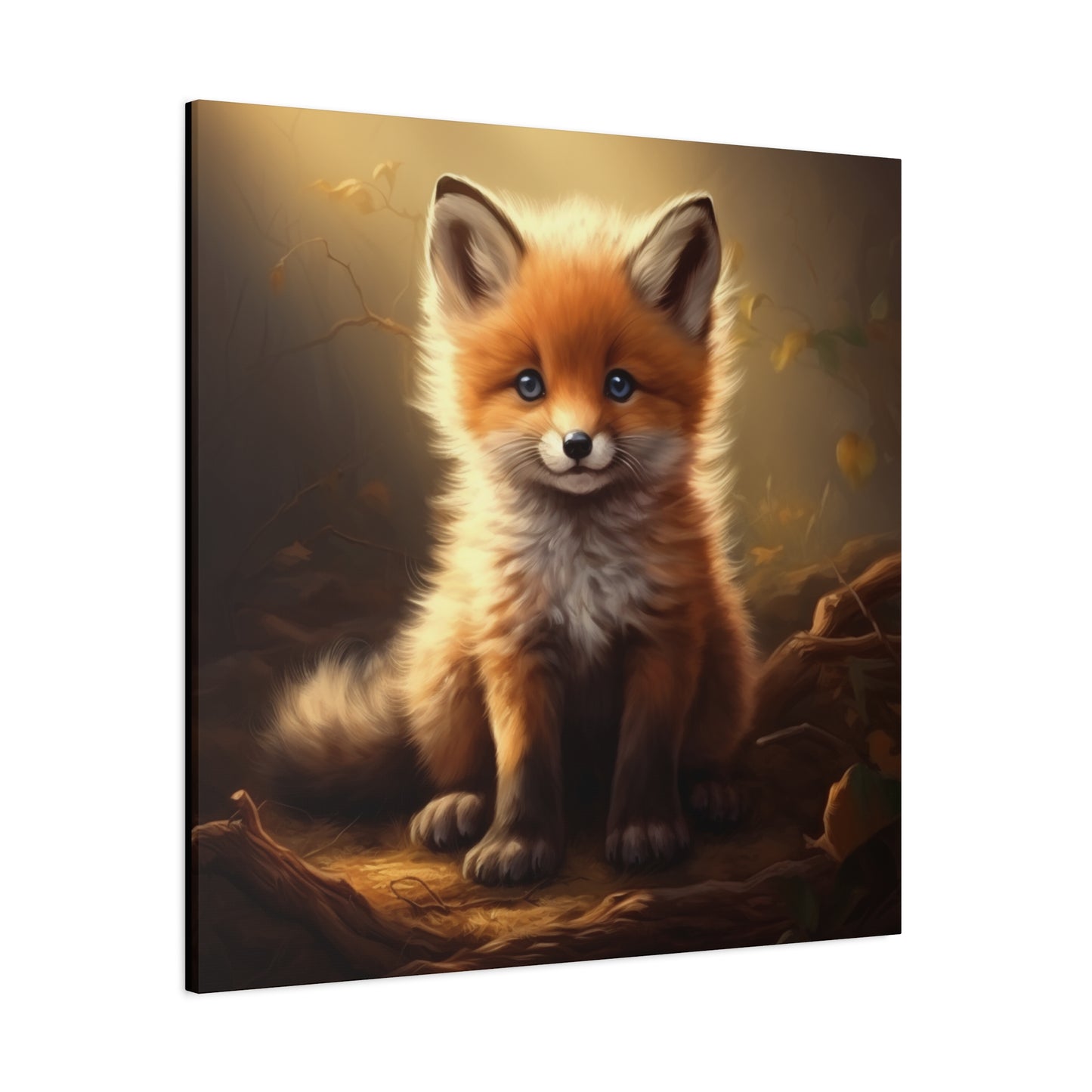 Baby Fox Wall Canvas