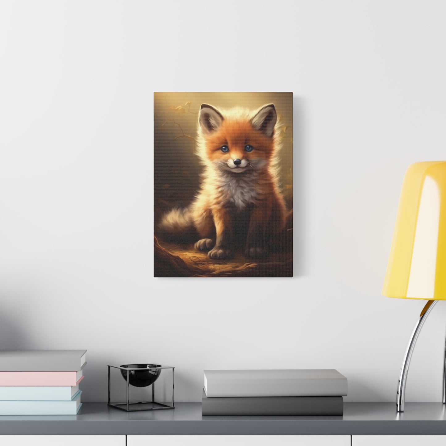 Baby Fox Wall Canvas