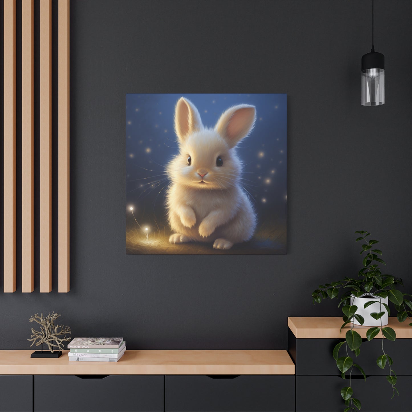 Baby Bunny Wall Canvas