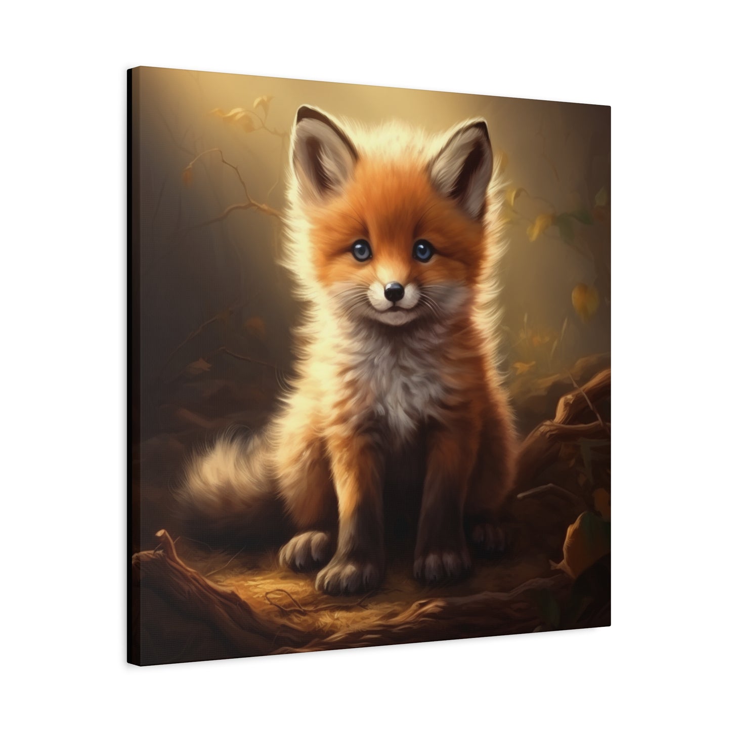 Baby Fox Wall Canvas