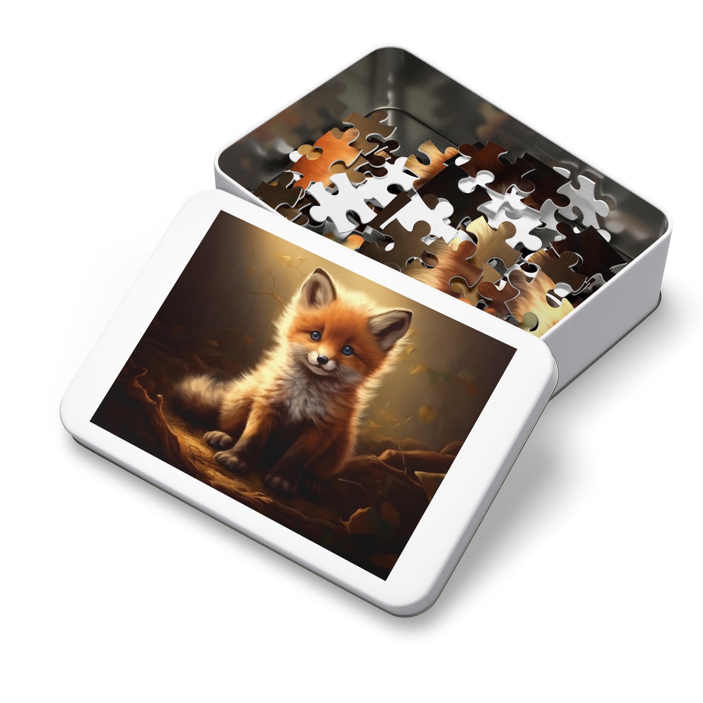 Baby Fox - Children's Jigsaw Puzzle (30 or 110 Piece)