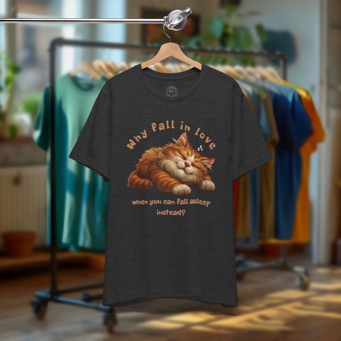 Why Fall In Love? - Cat T-Shirt