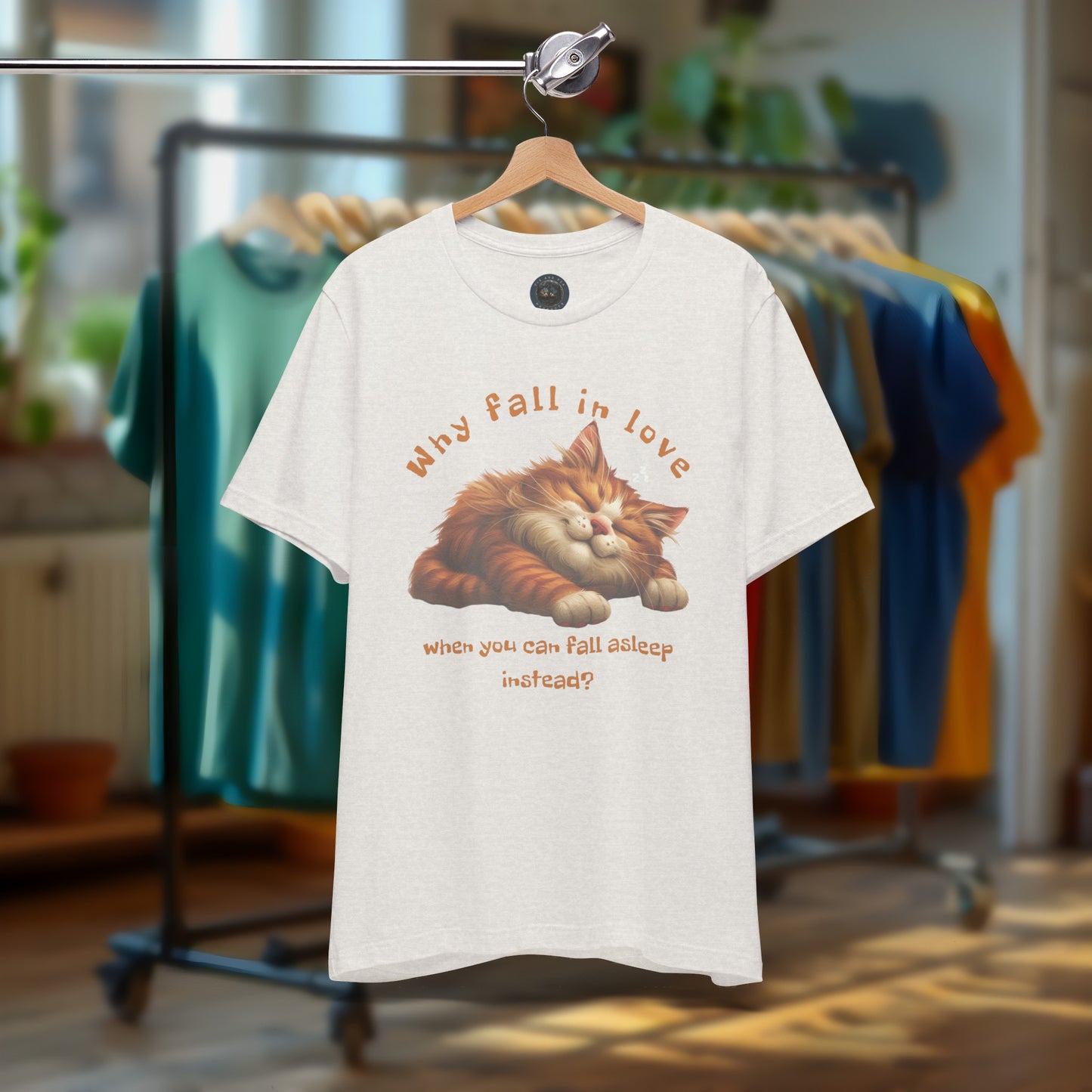 Why Fall In Love? - Cat T-Shirt