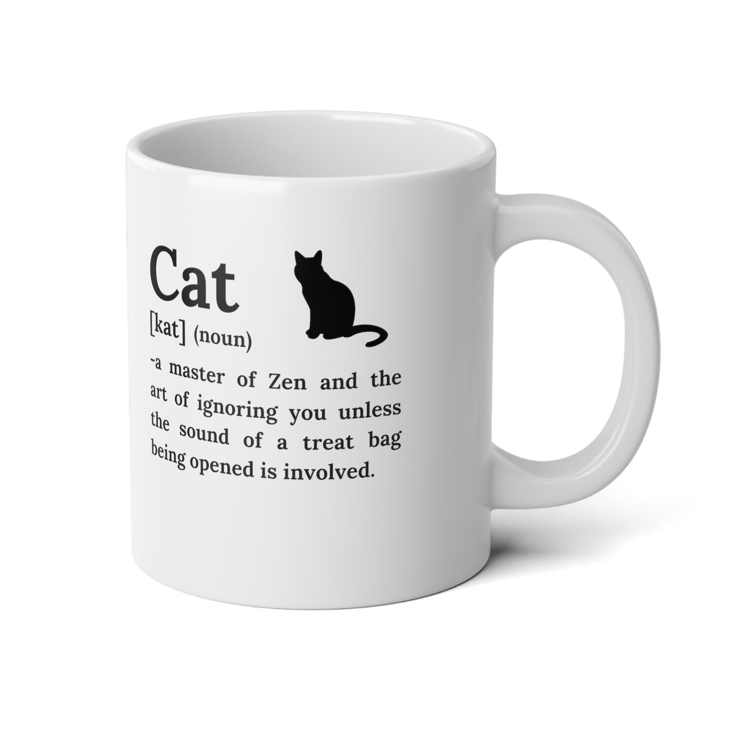 Cat Zen 20 oz Jumbo Mug