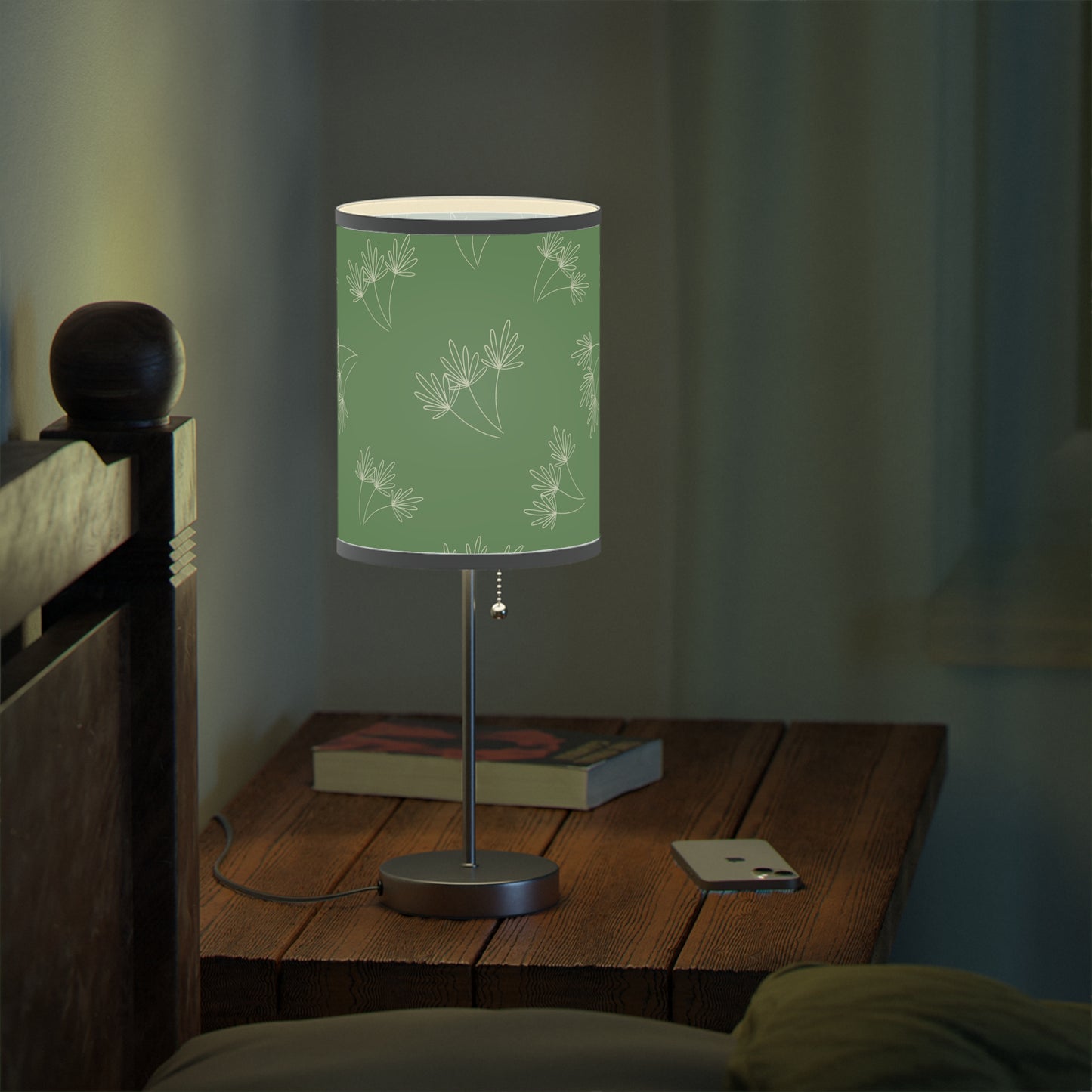 Leafy Whimsy Lamp – Green