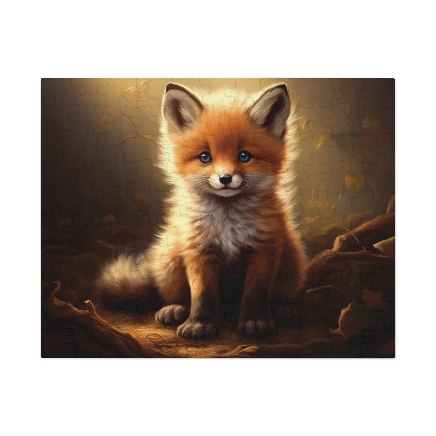 Baby Fox - Children's Jigsaw Puzzle (30 or 110 Piece)