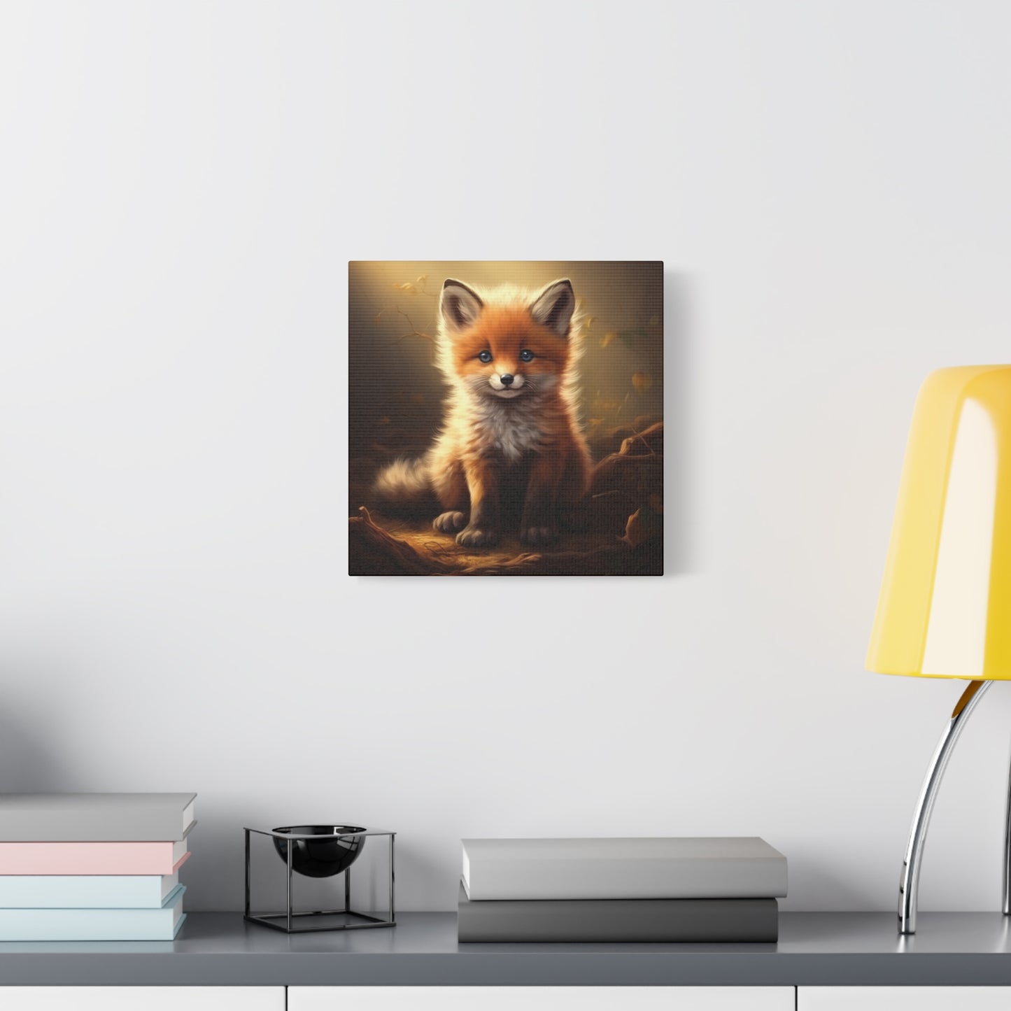 Baby Fox Wall Canvas