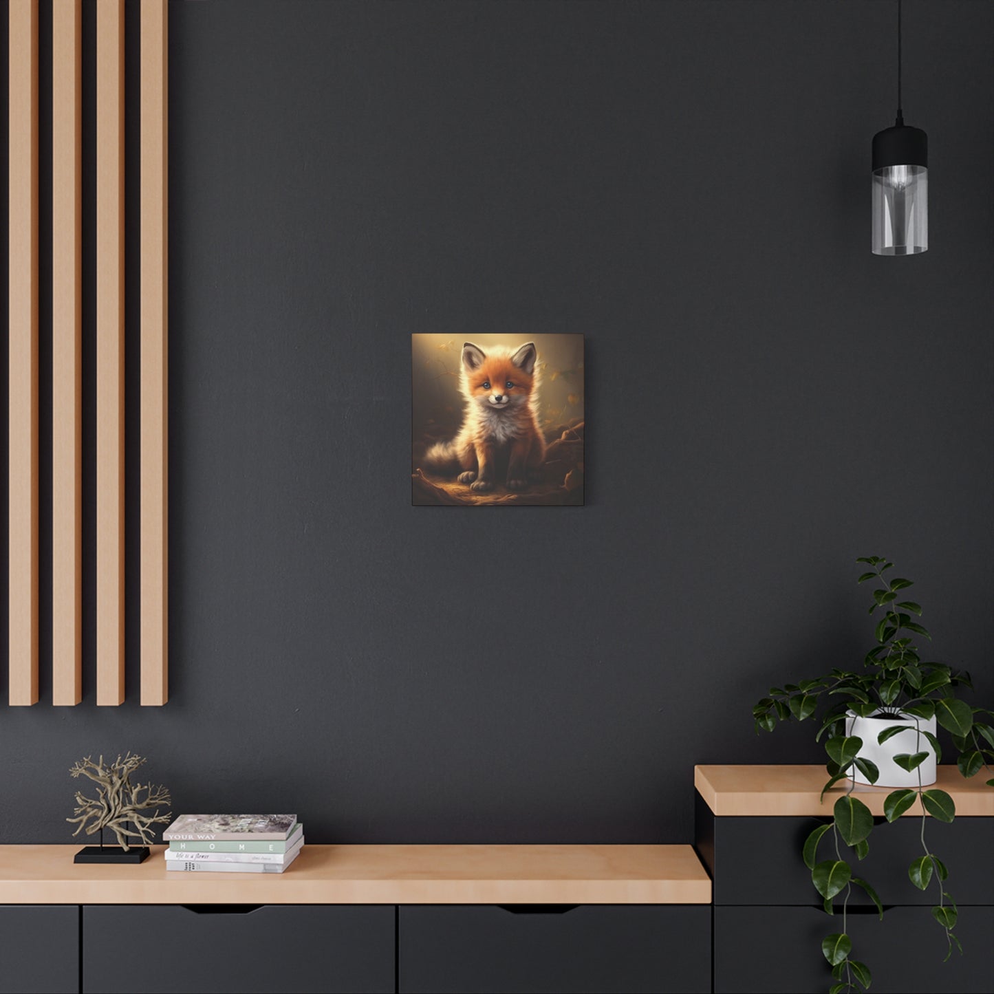 Baby Fox Wall Canvas