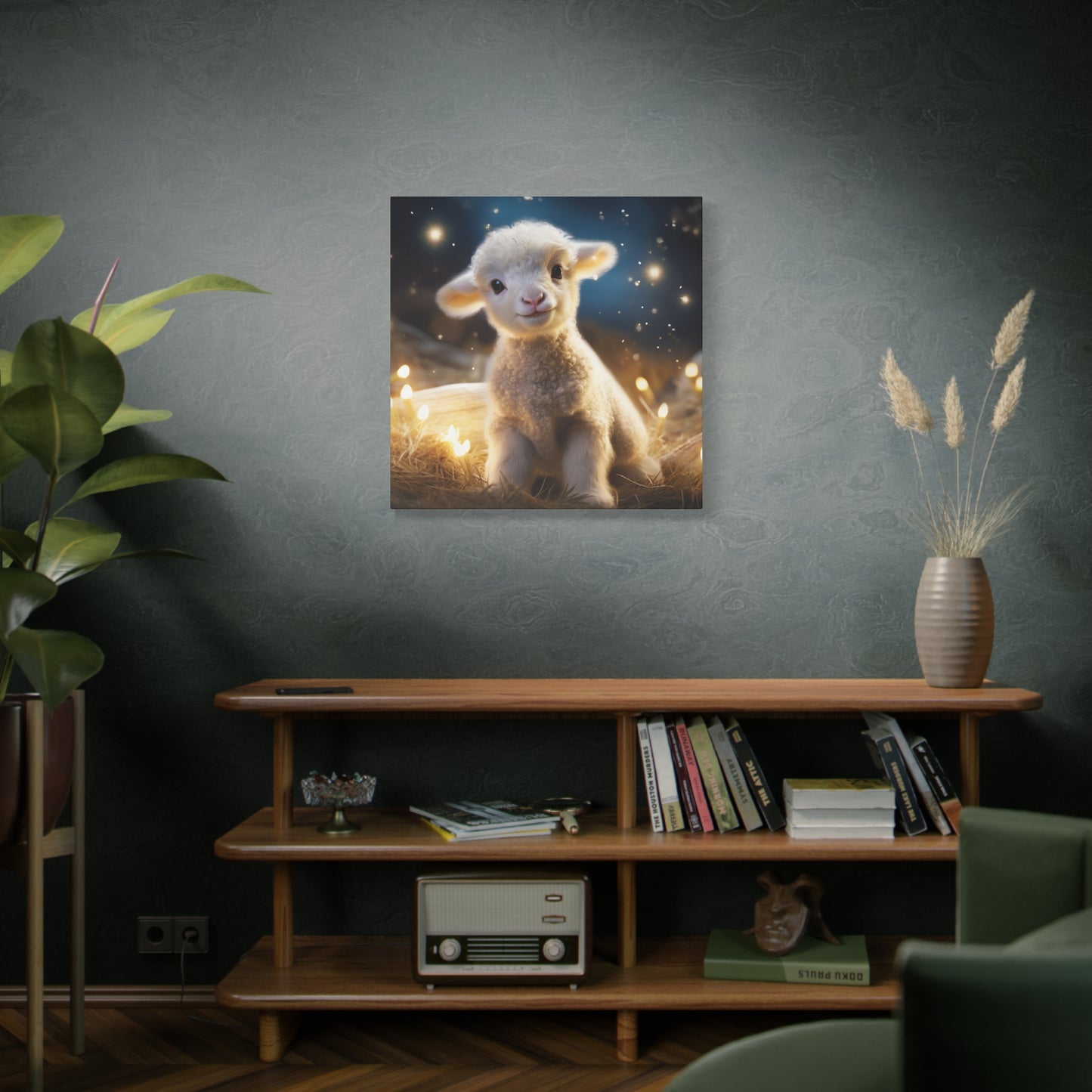 Baby Lamb Wall Canvas