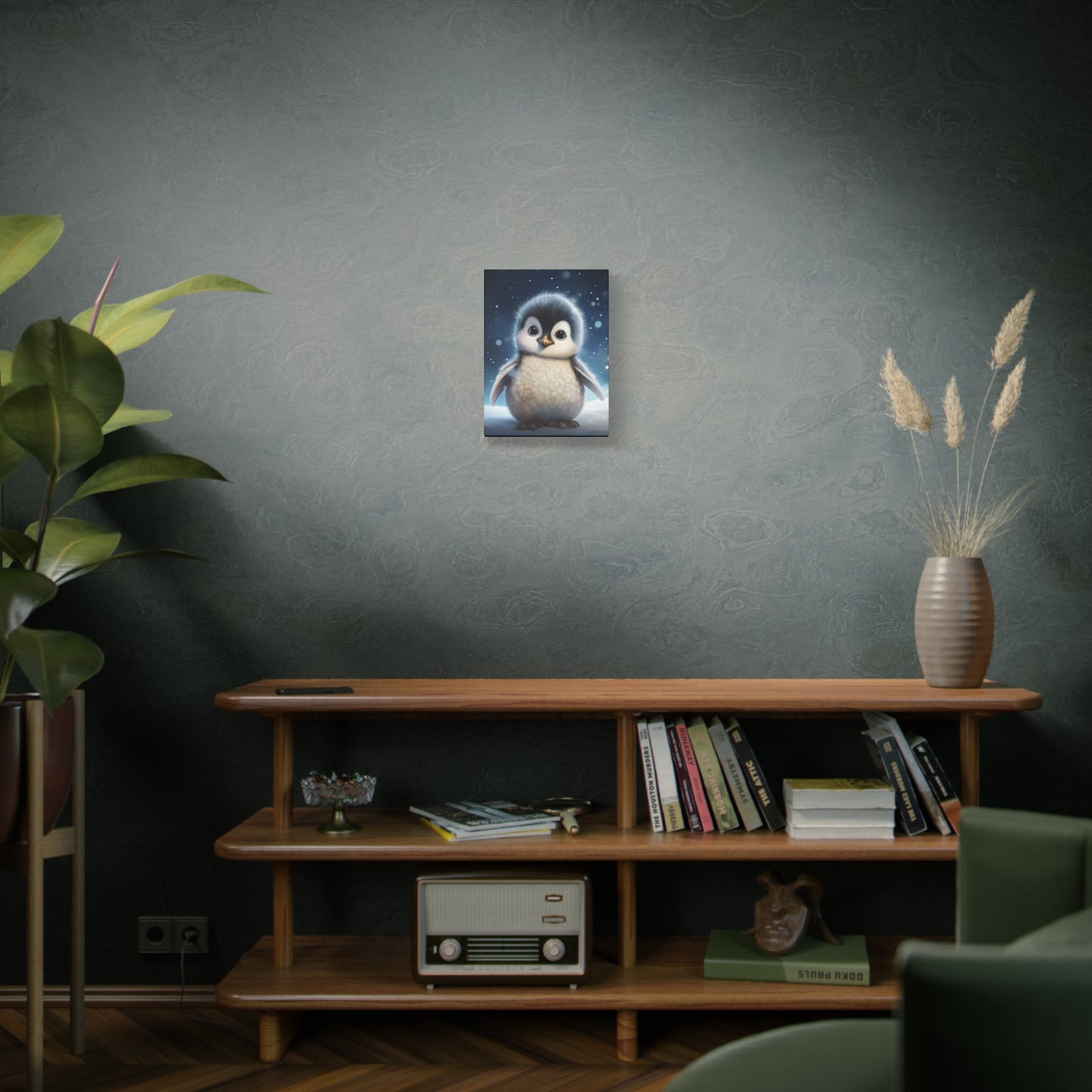 Baby Penguin Wall Canvas