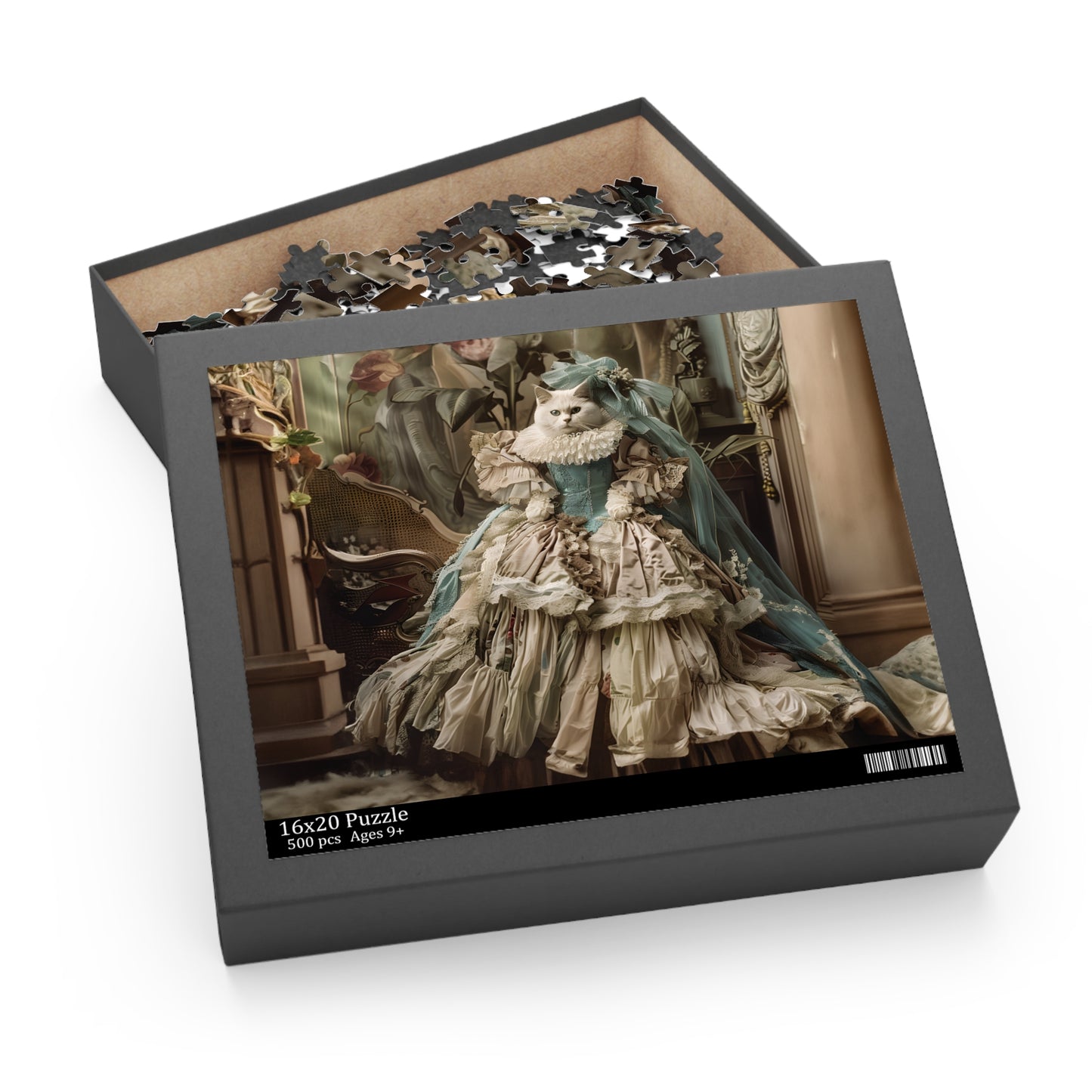 Royal Lady in Ball Gown  - Puzzle (120, 252, 500-Piece)