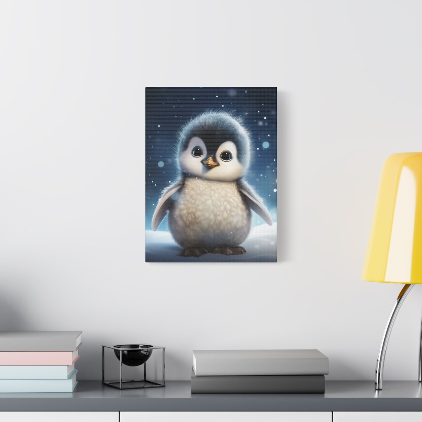 Baby Penguin Wall Canvas