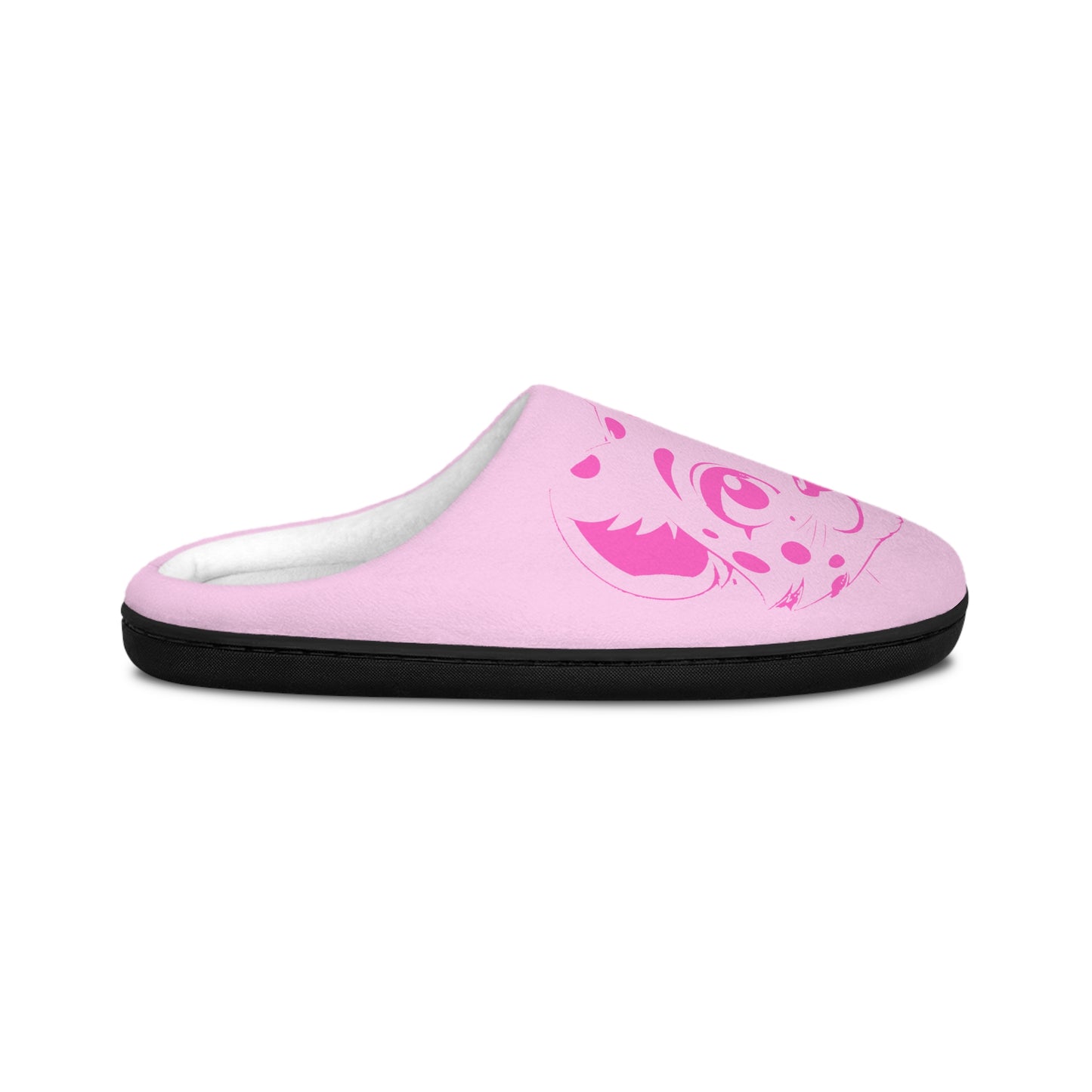 Leopard Print Women's Indoor Slippers – Pink