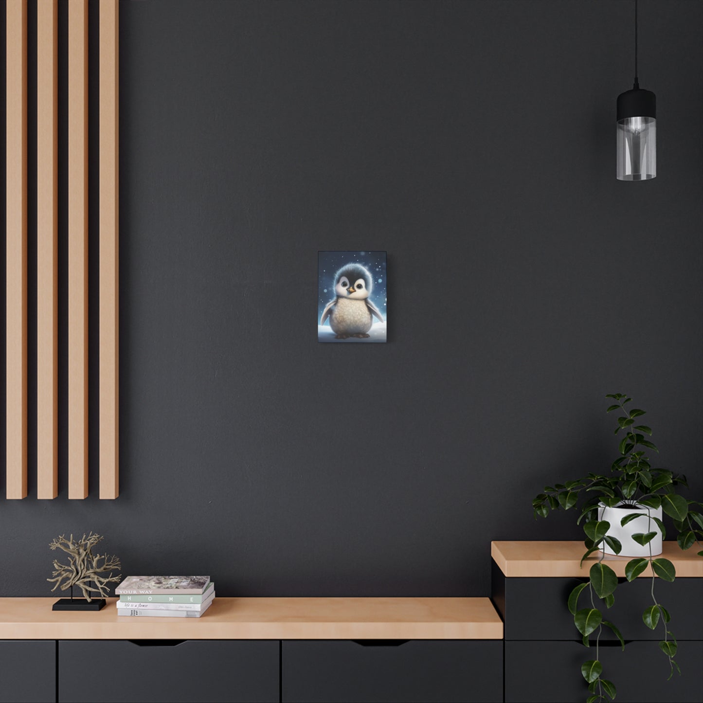 Baby Penguin Wall Canvas