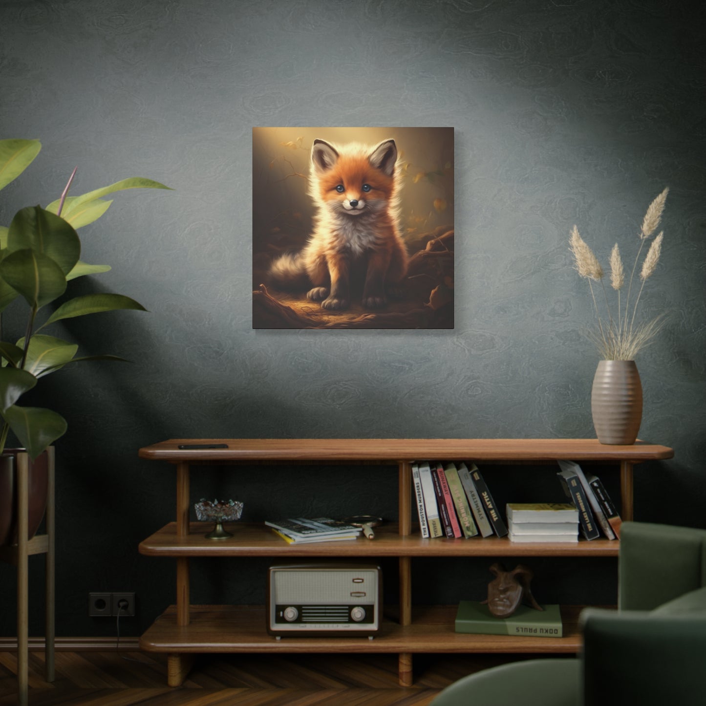 Baby Fox Wall Canvas