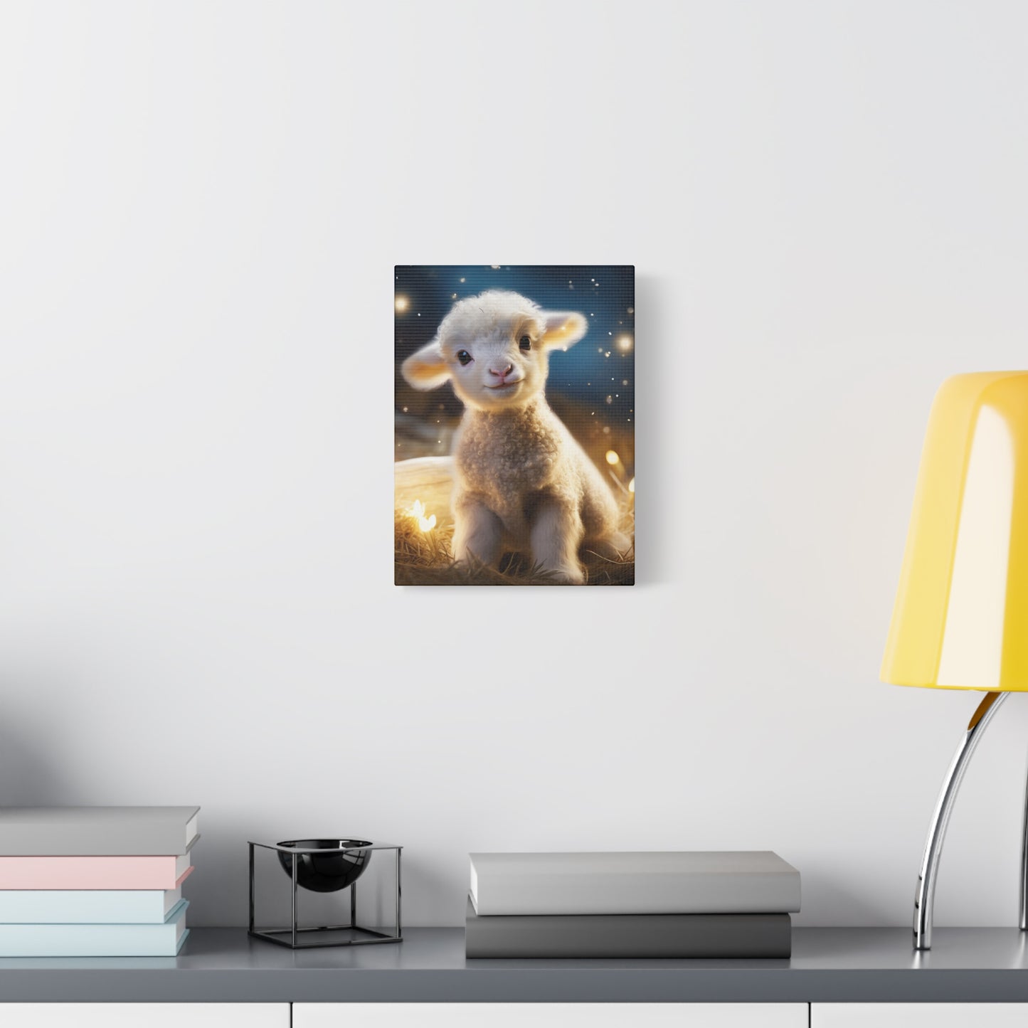 Baby Lamb Wall Canvas