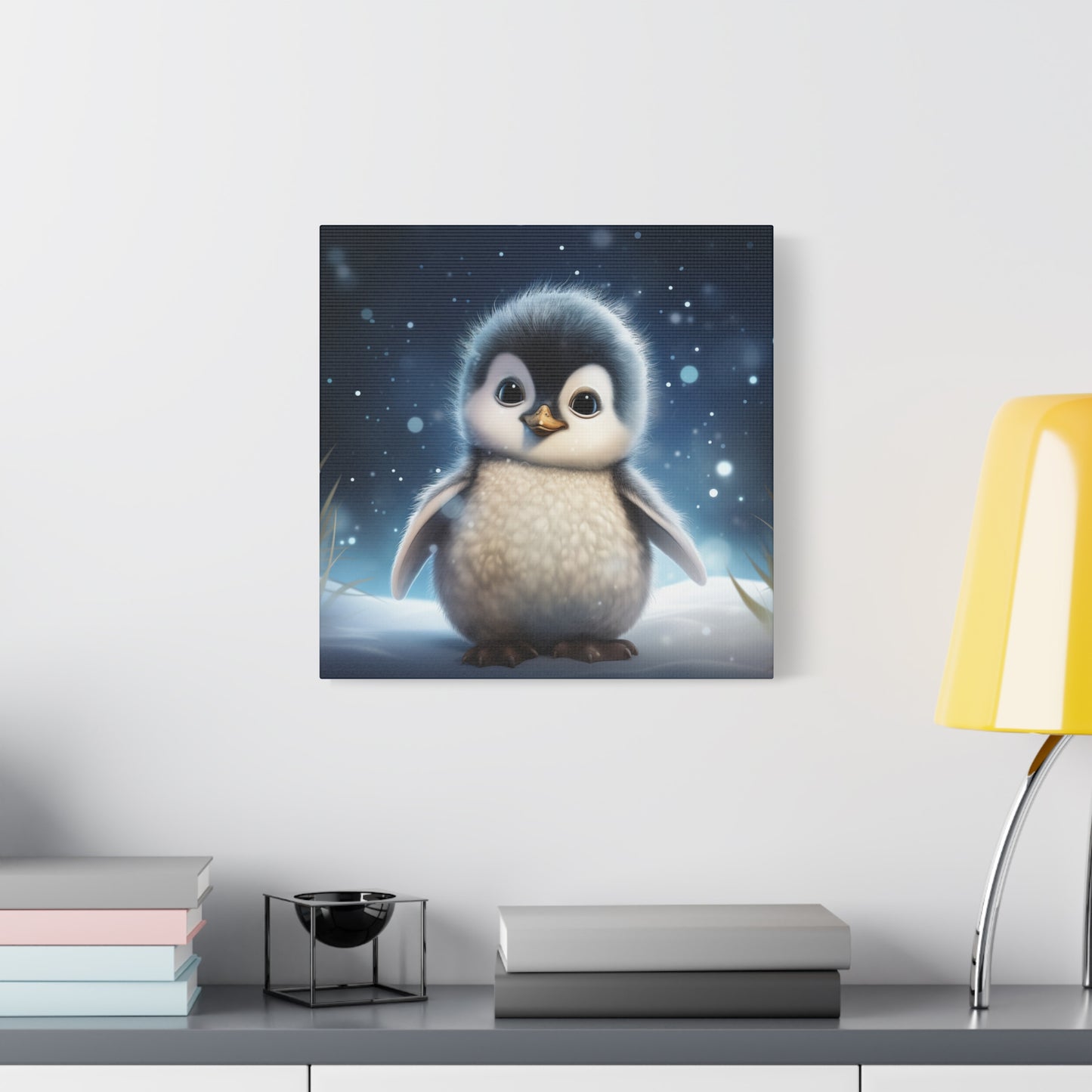 Baby Penguin Wall Canvas