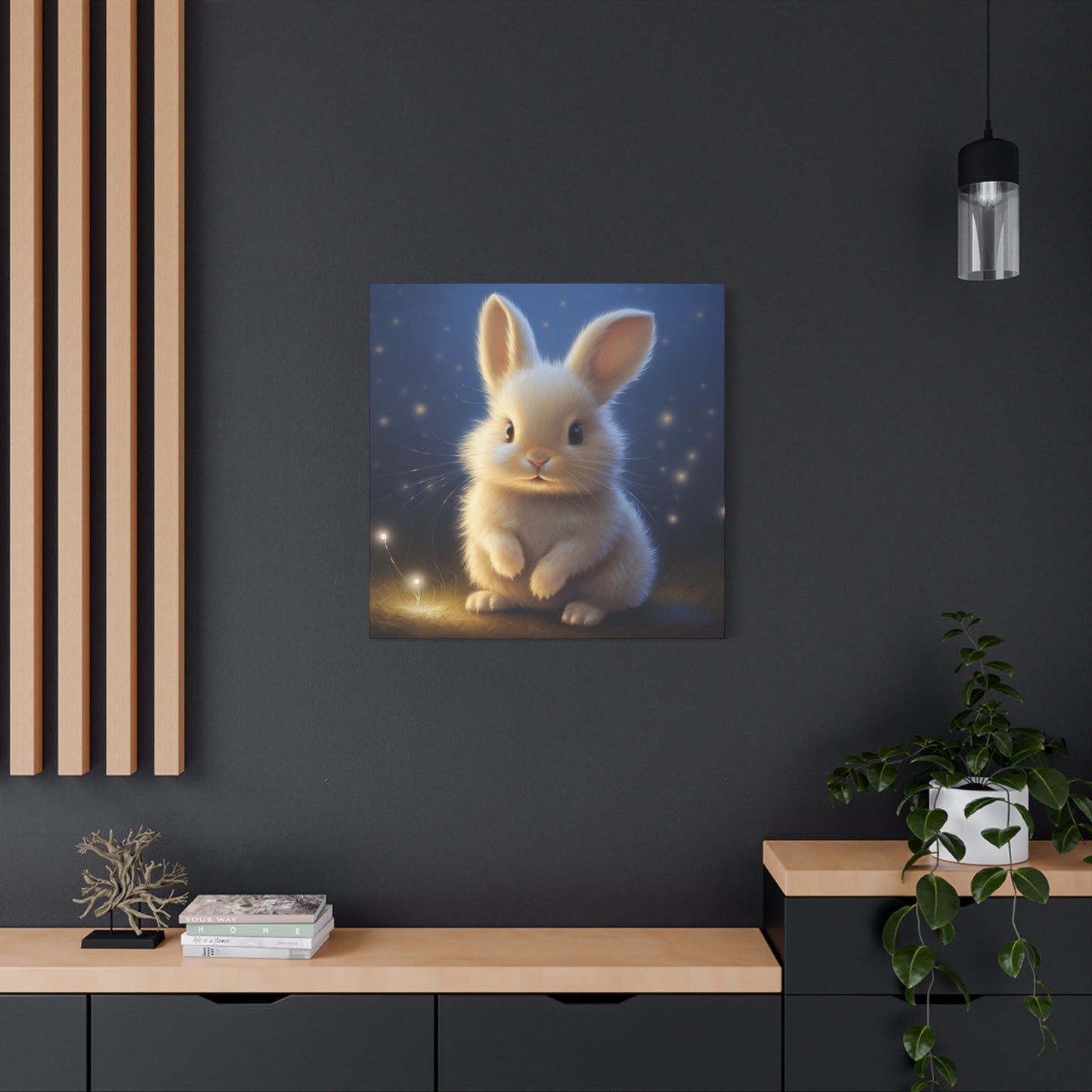 Baby Bunny Wall Canvas