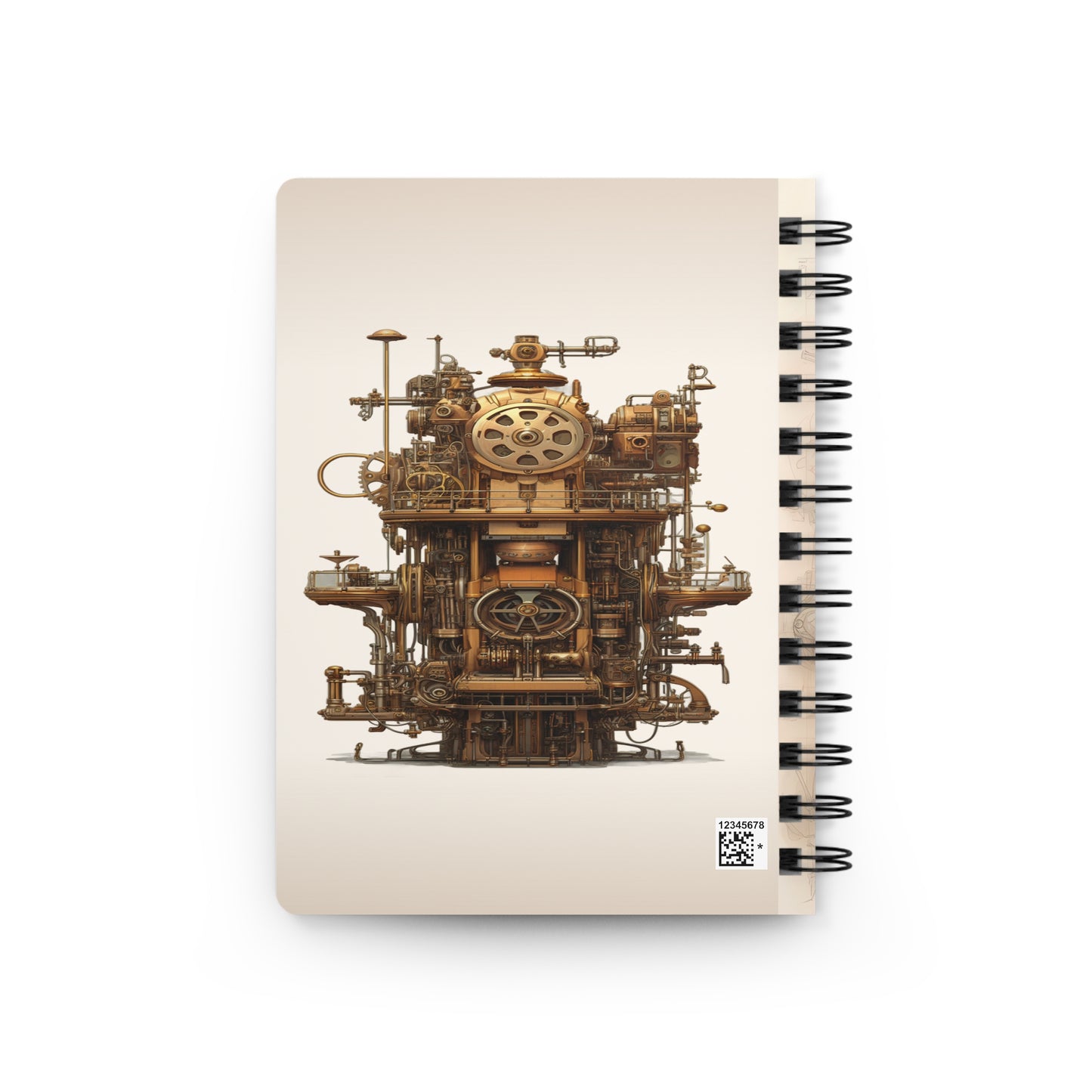 Red Star DieselPunk Cat 150 Lined Page Journal