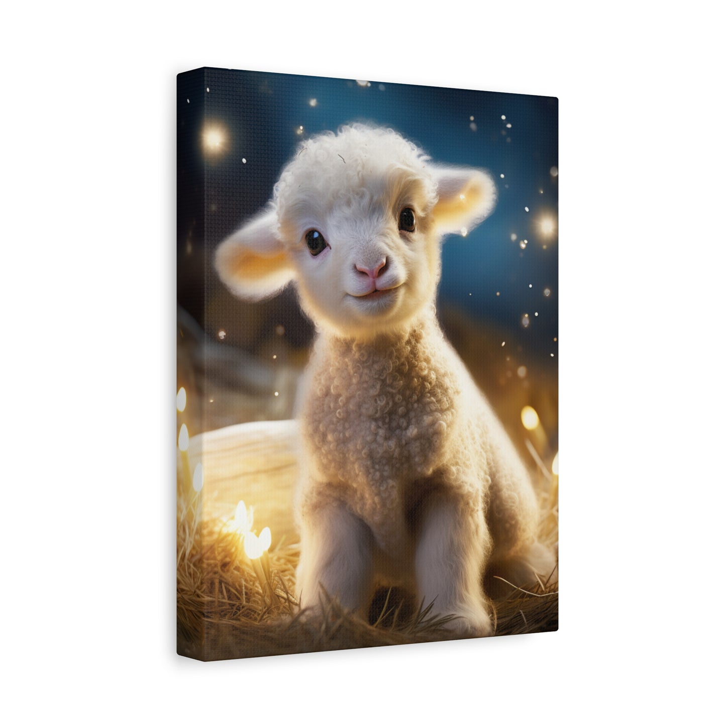 Baby Lamb Wall Canvas