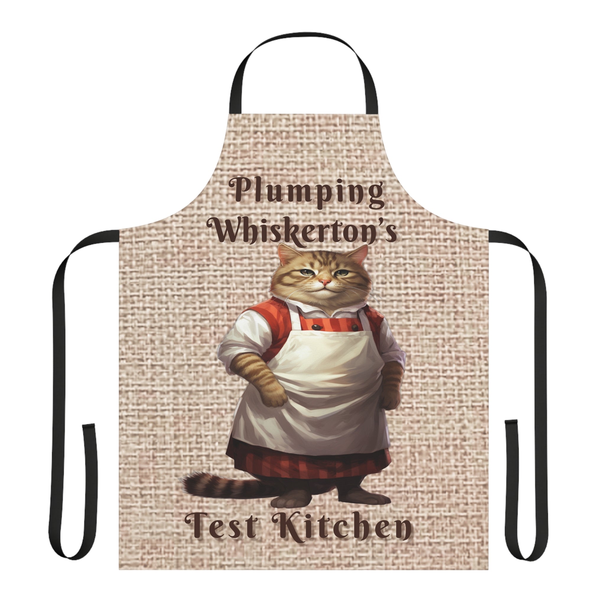 Plumping Whiskerton in Red Stripes Apron