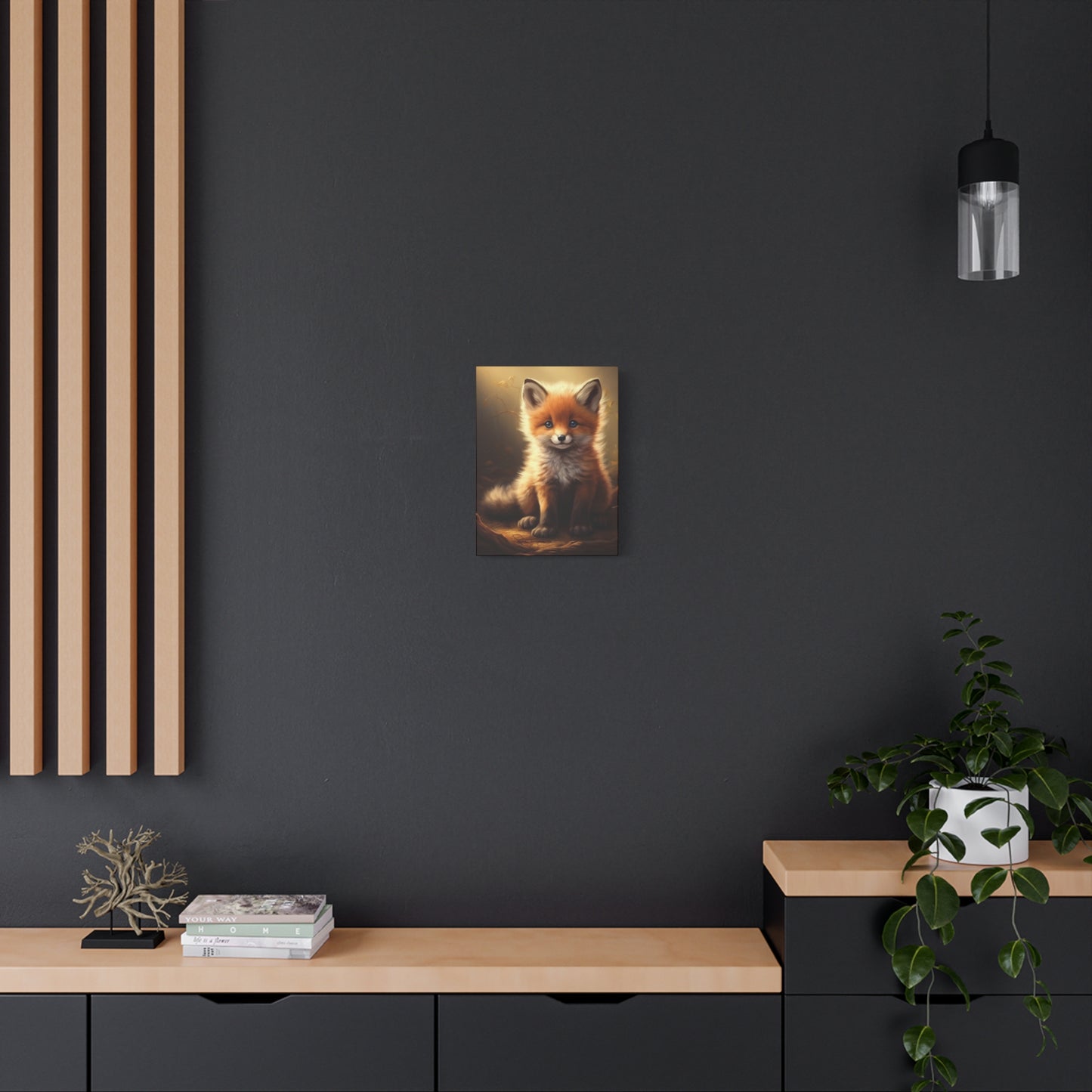 Baby Fox Wall Canvas