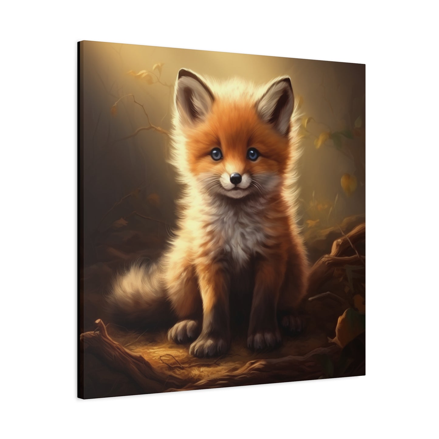 Baby Fox Wall Canvas