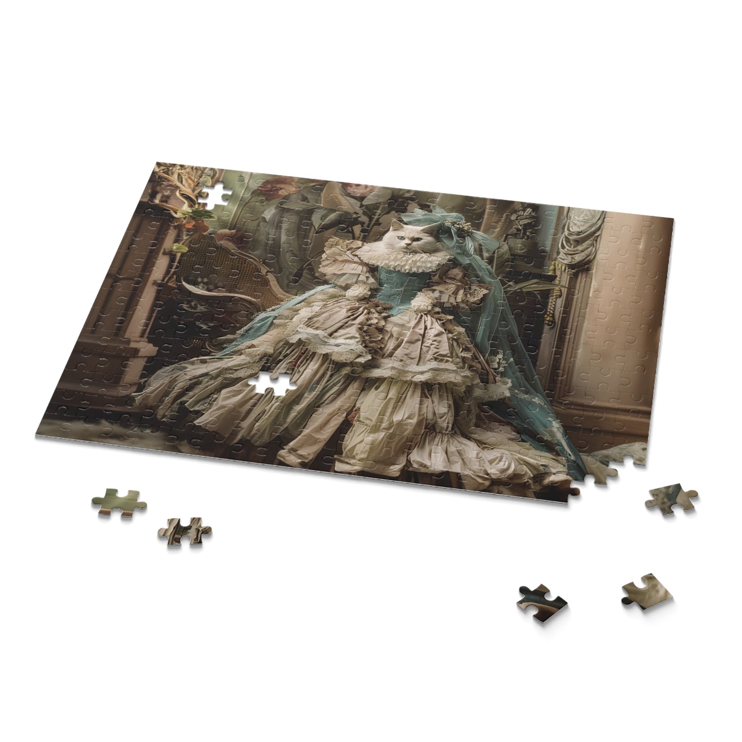 Royal Lady in Ball Gown  - Puzzle (120, 252, 500-Piece)