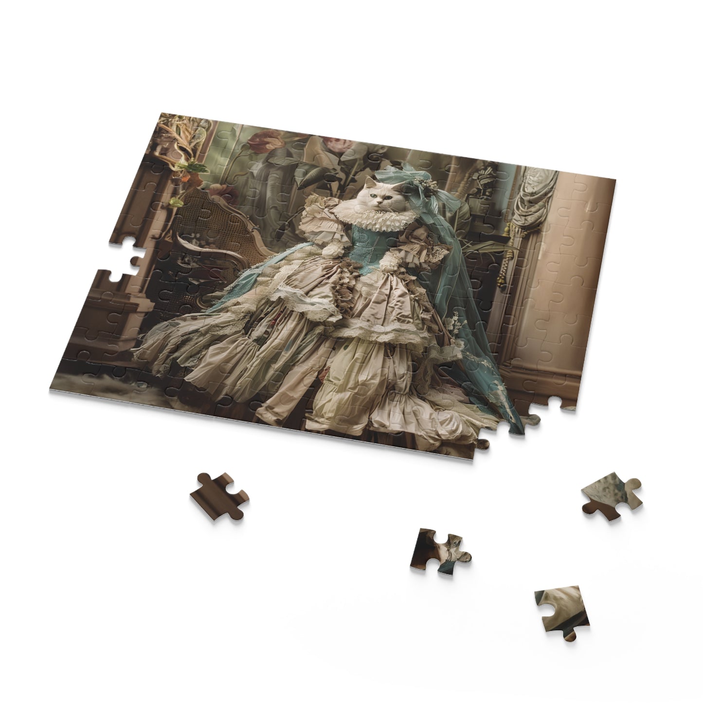 Royal Lady in Ball Gown  - Puzzle (120, 252, 500-Piece)