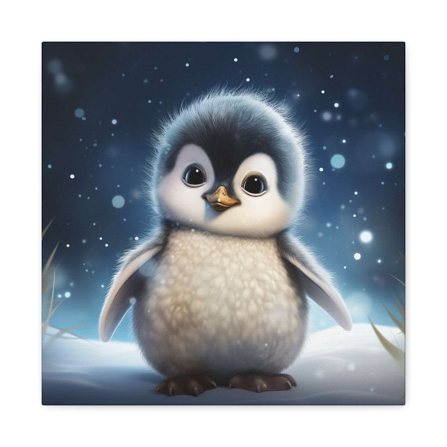 Baby Penguin Wall Canvas