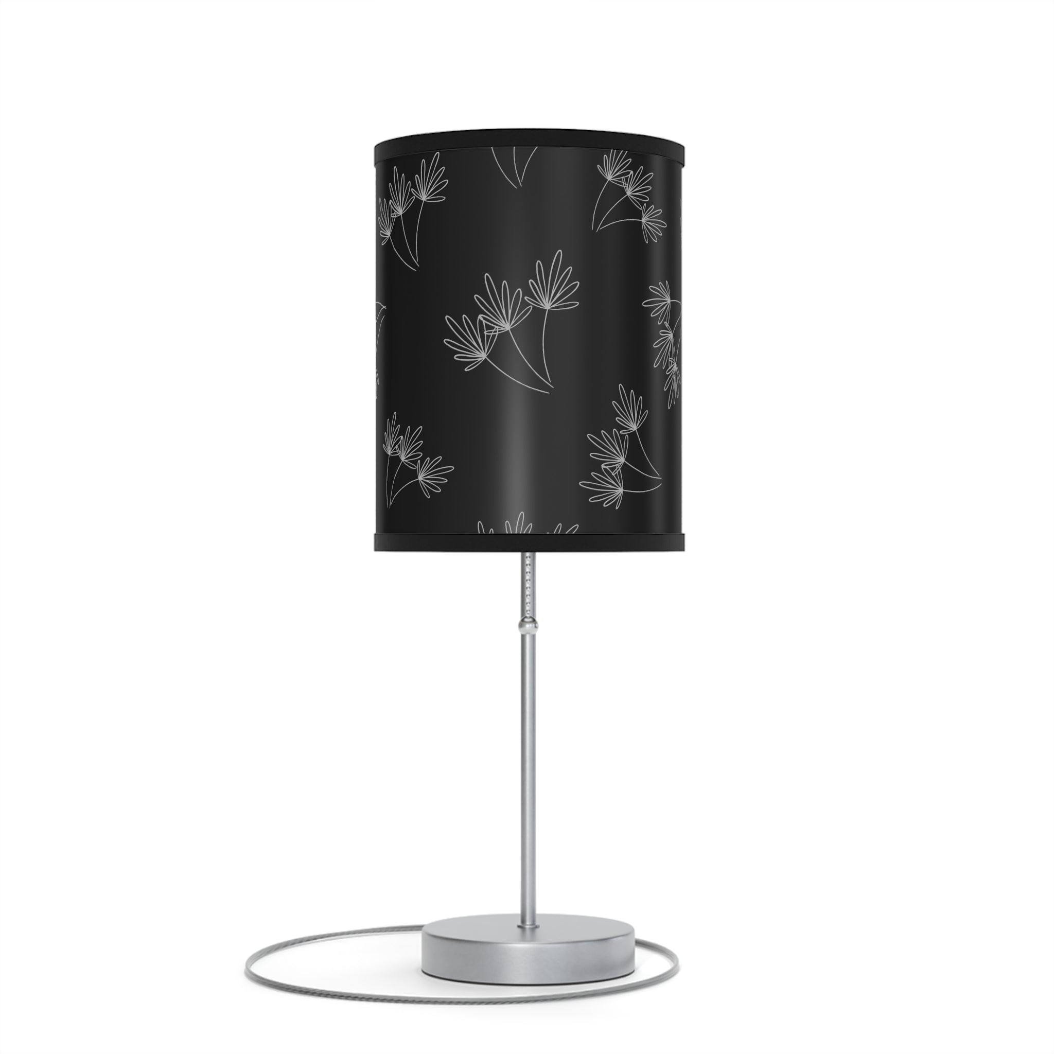 Leafy Whimsy Lamp – Black