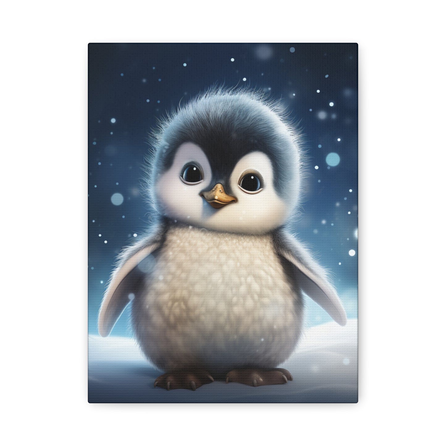 Baby Penguin Wall Canvas